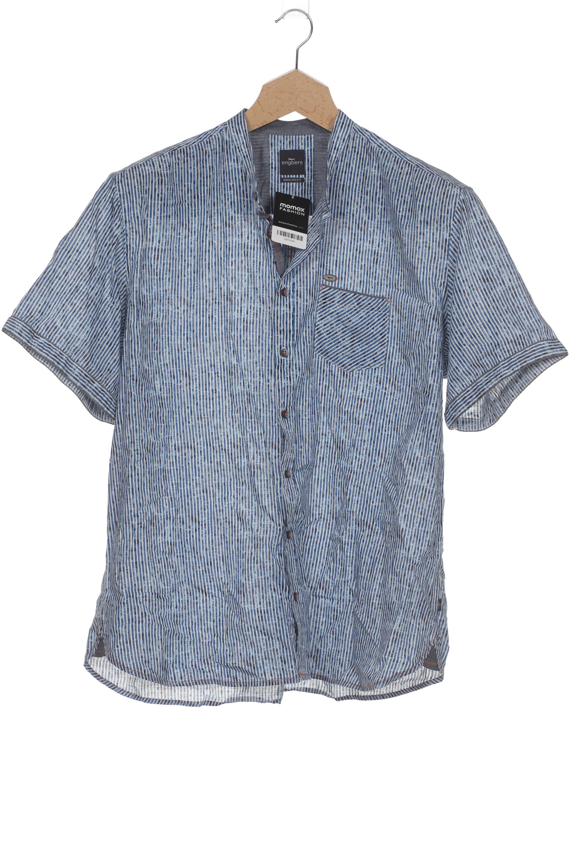 

engbers Herren Hemd, blau, Gr. 56
