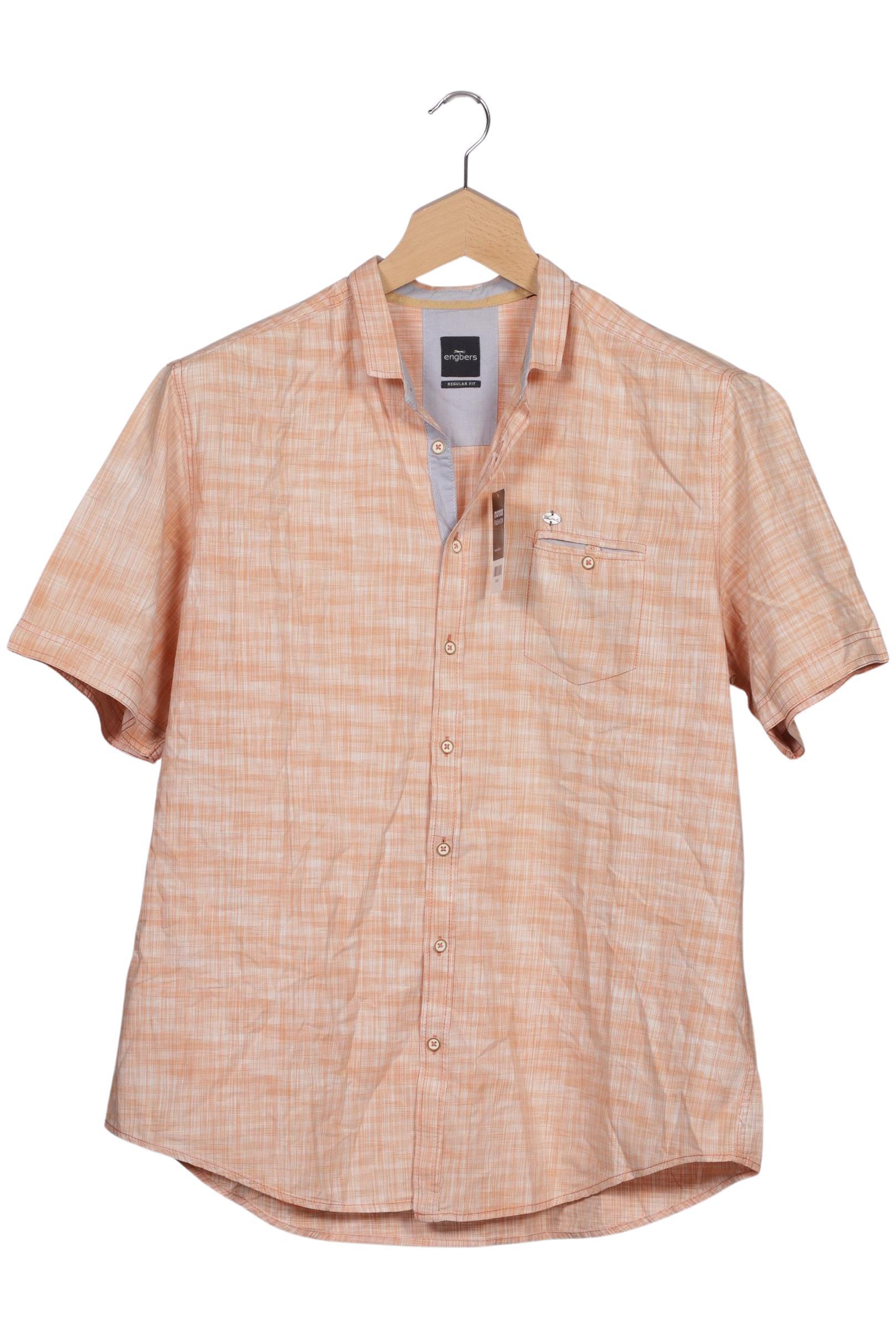 

engbers Herren Hemd, orange, Gr. 56
