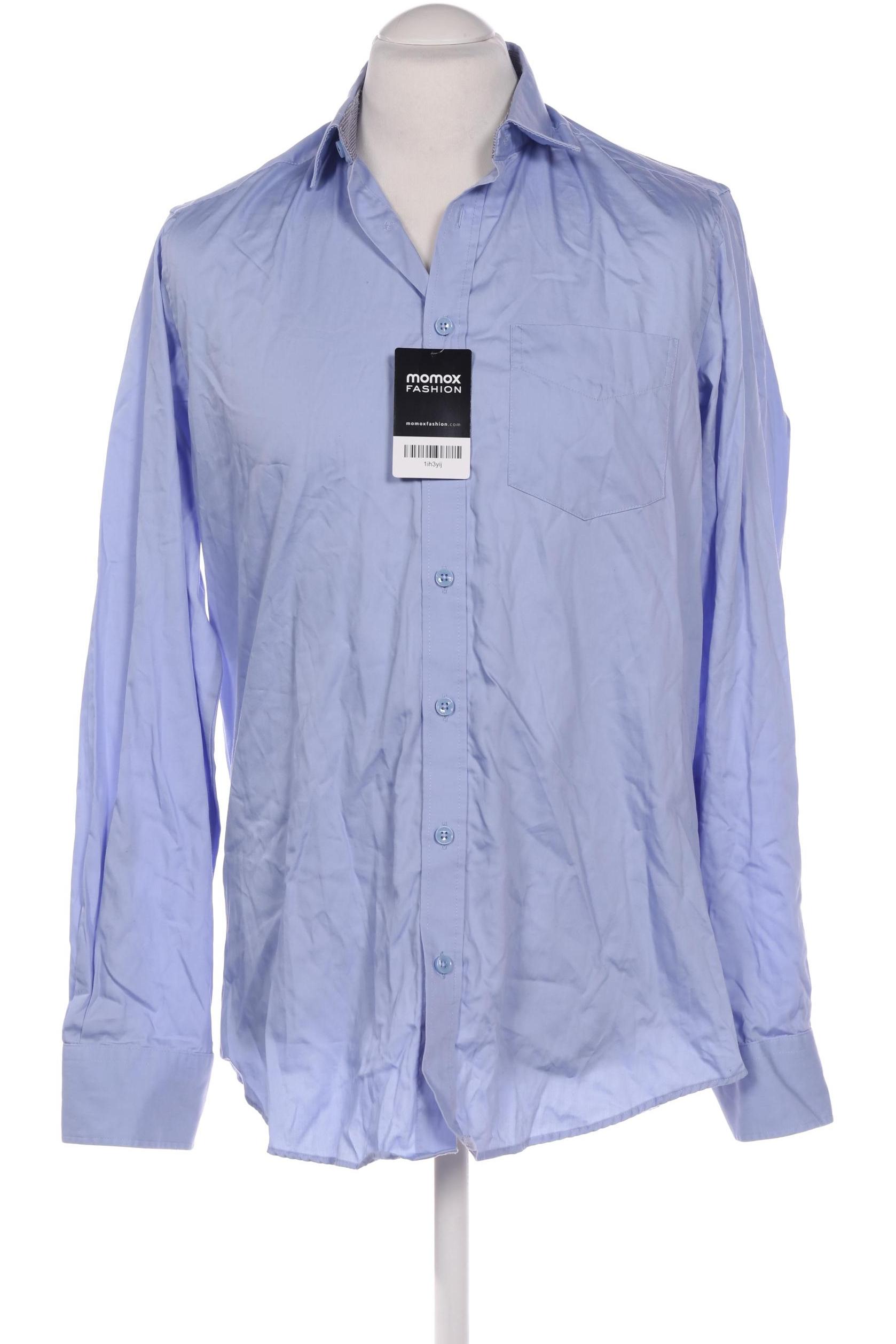 

engbers Herren Hemd, blau, Gr. 48