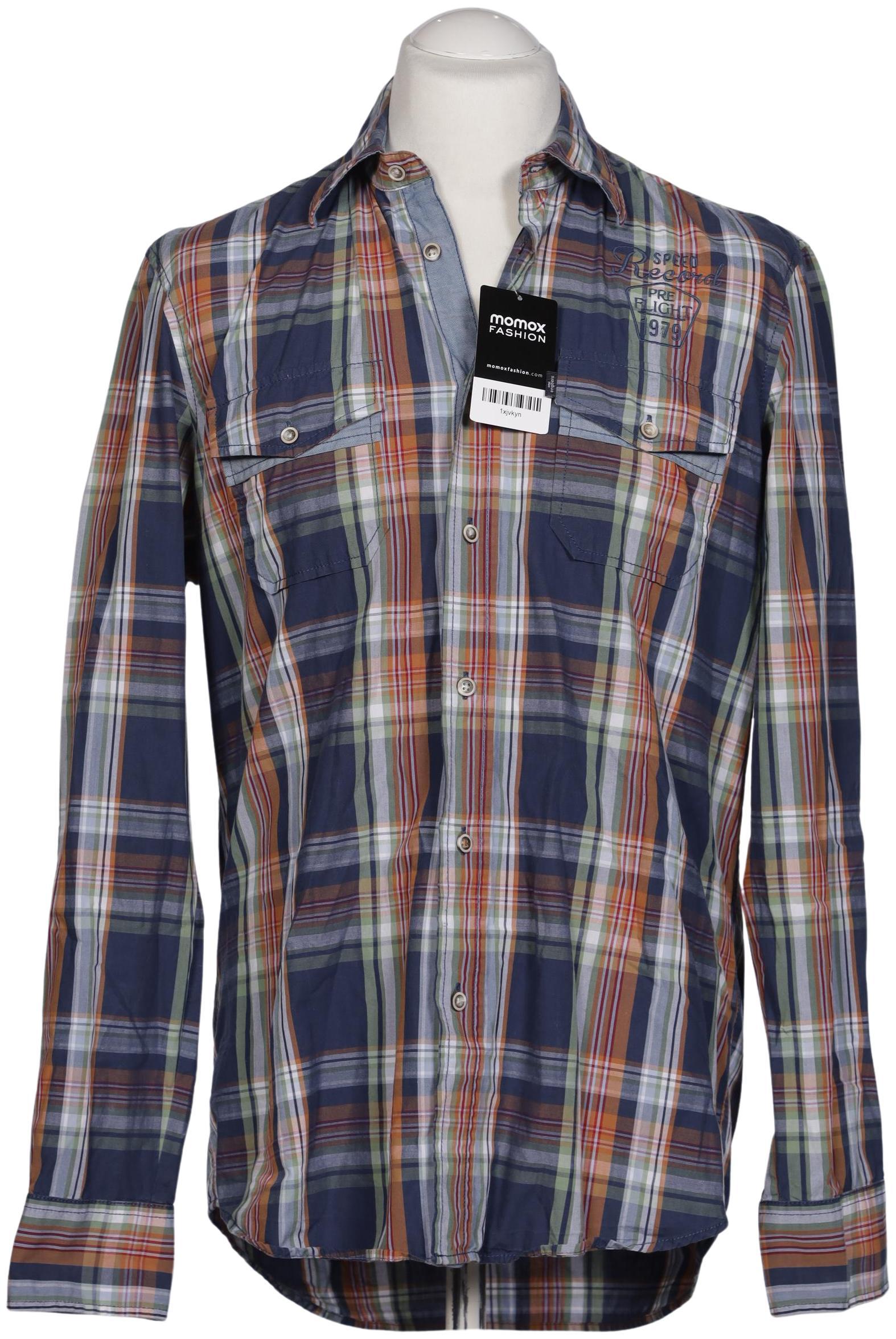 

engbers Herren Hemd, blau, Gr. 48