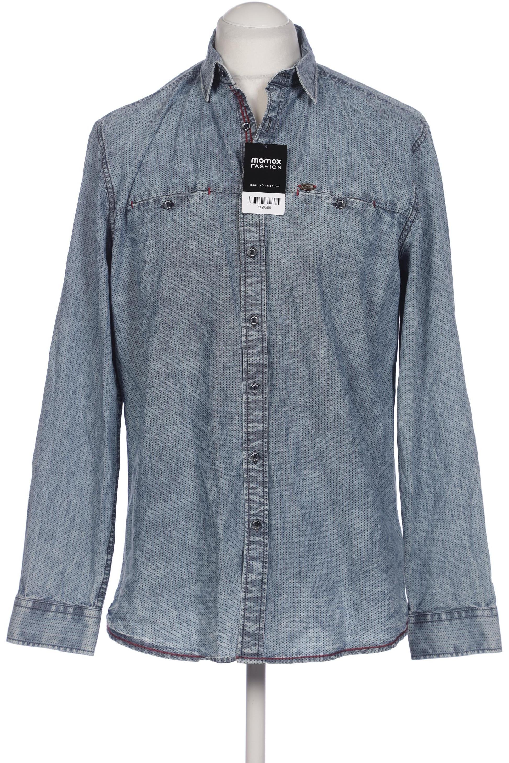 

engbers Herren Hemd, blau, Gr. 52