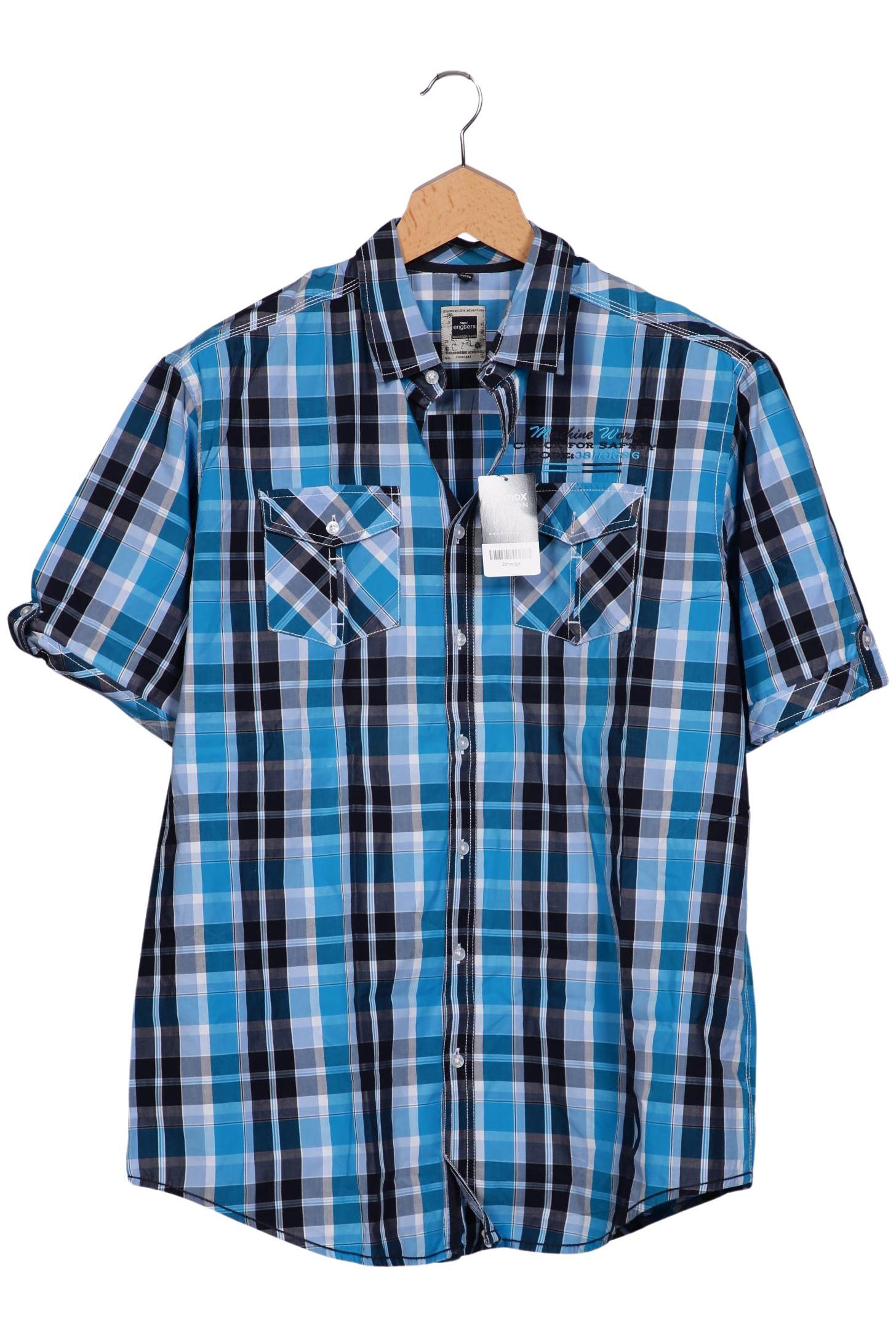

engbers Herren Hemd, blau, Gr. 56