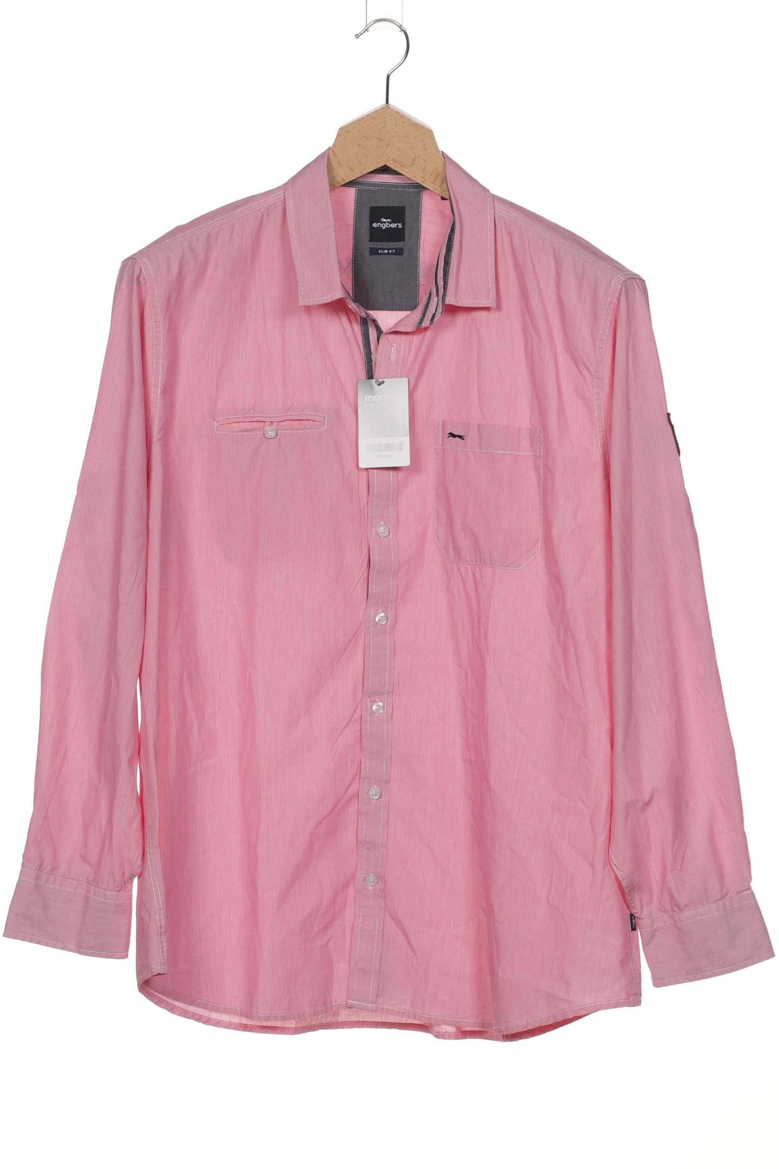 

engbers Herren Hemd, pink, Gr. 56