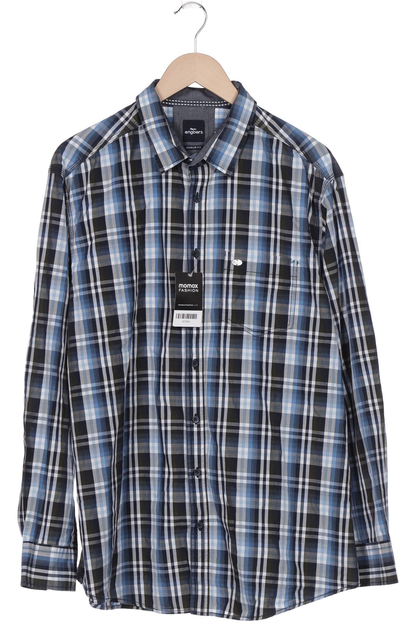 

engbers Herren Hemd, marineblau, Gr. 56