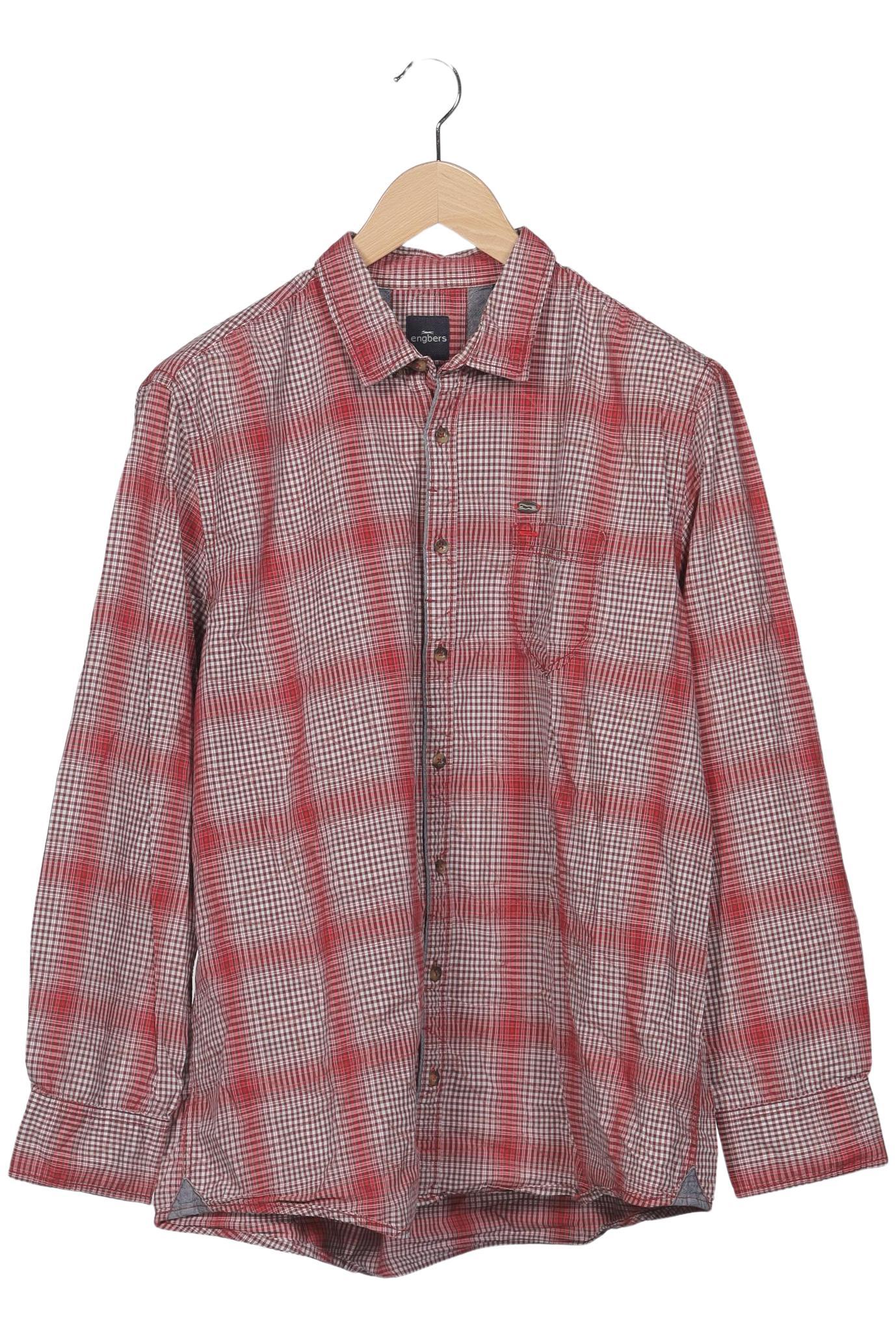 

engbers Herren Hemd, rot, Gr. 56