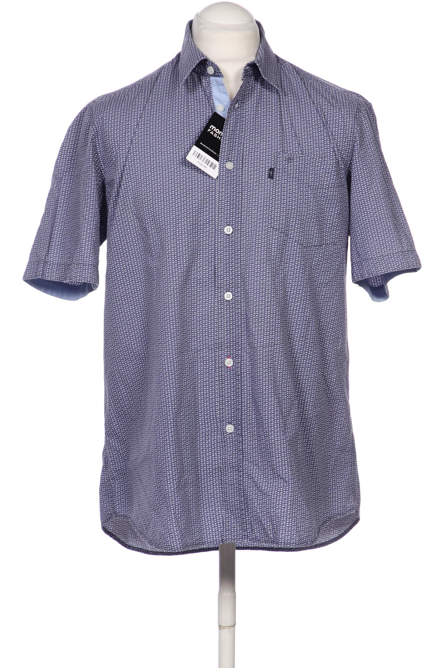 

engbers Herren Hemd, blau, Gr. 52