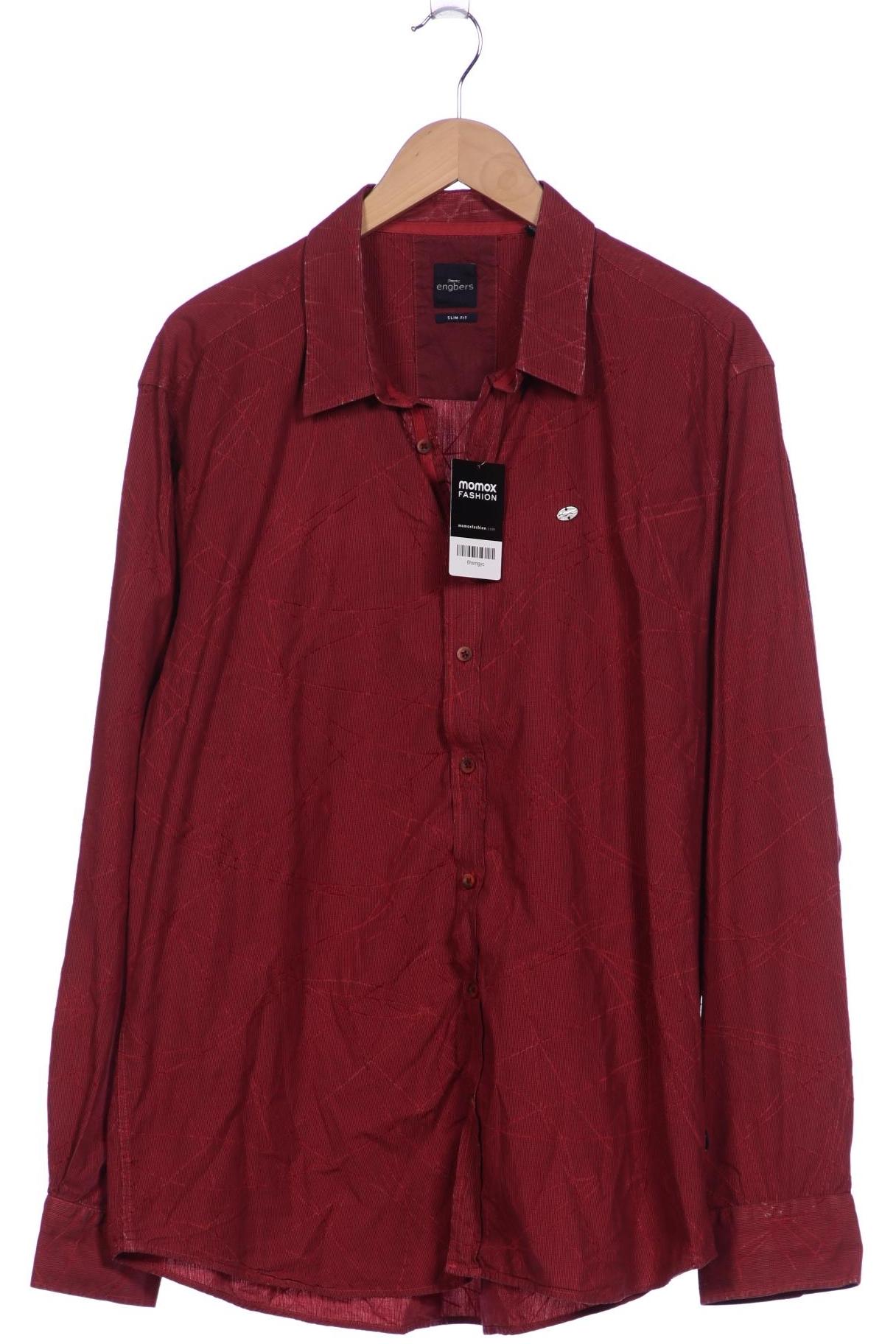 

engbers Herren Hemd, bordeaux, Gr. 56