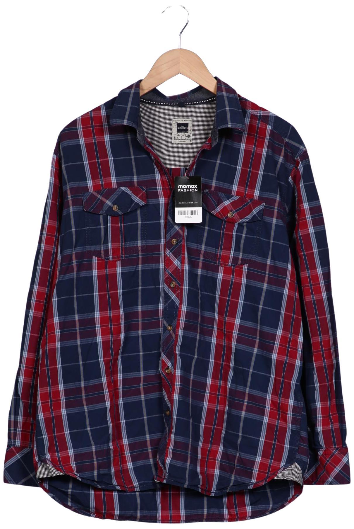 

engbers Herren Hemd, marineblau, Gr. 56