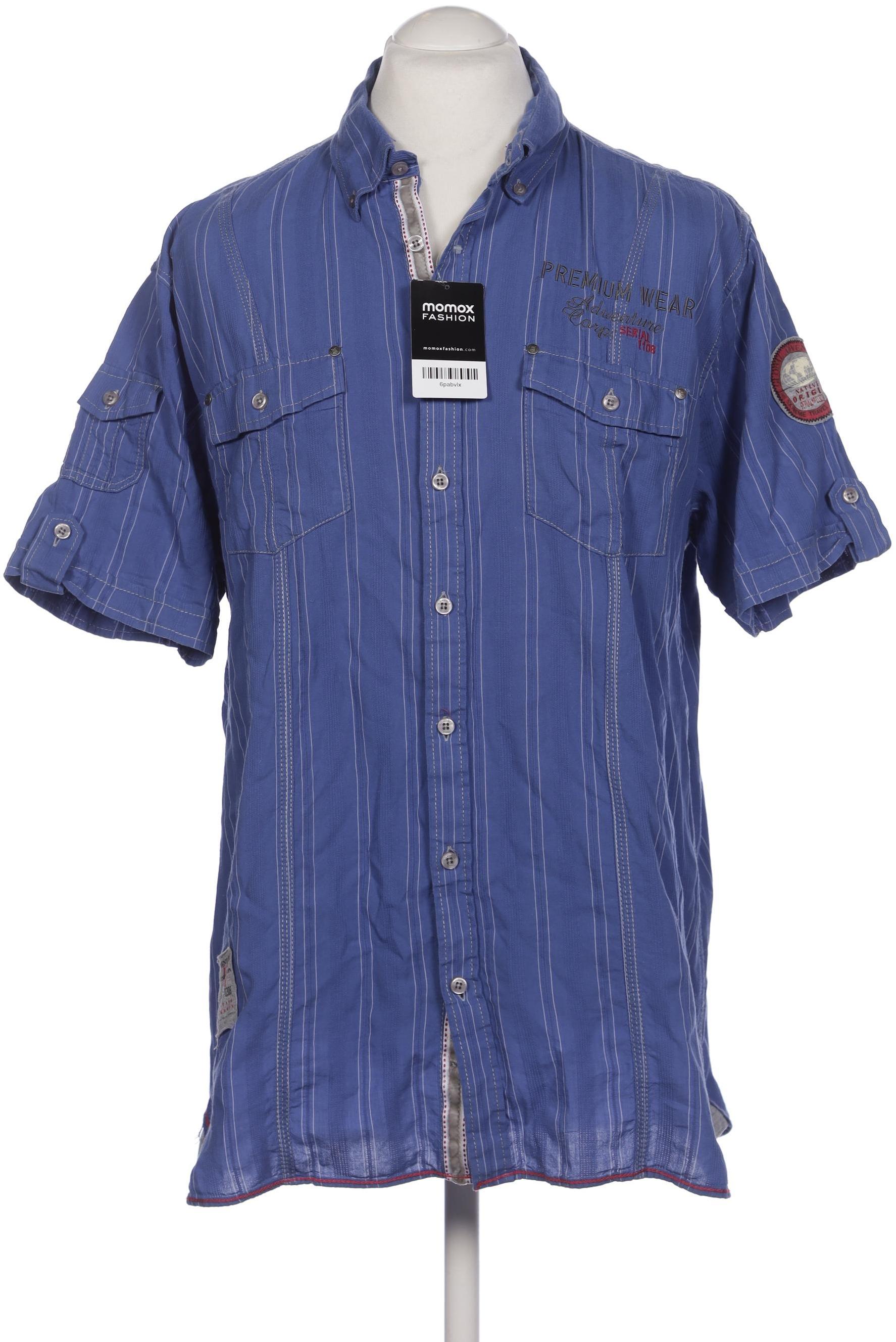 

engbers Herren Hemd, blau, Gr. 54