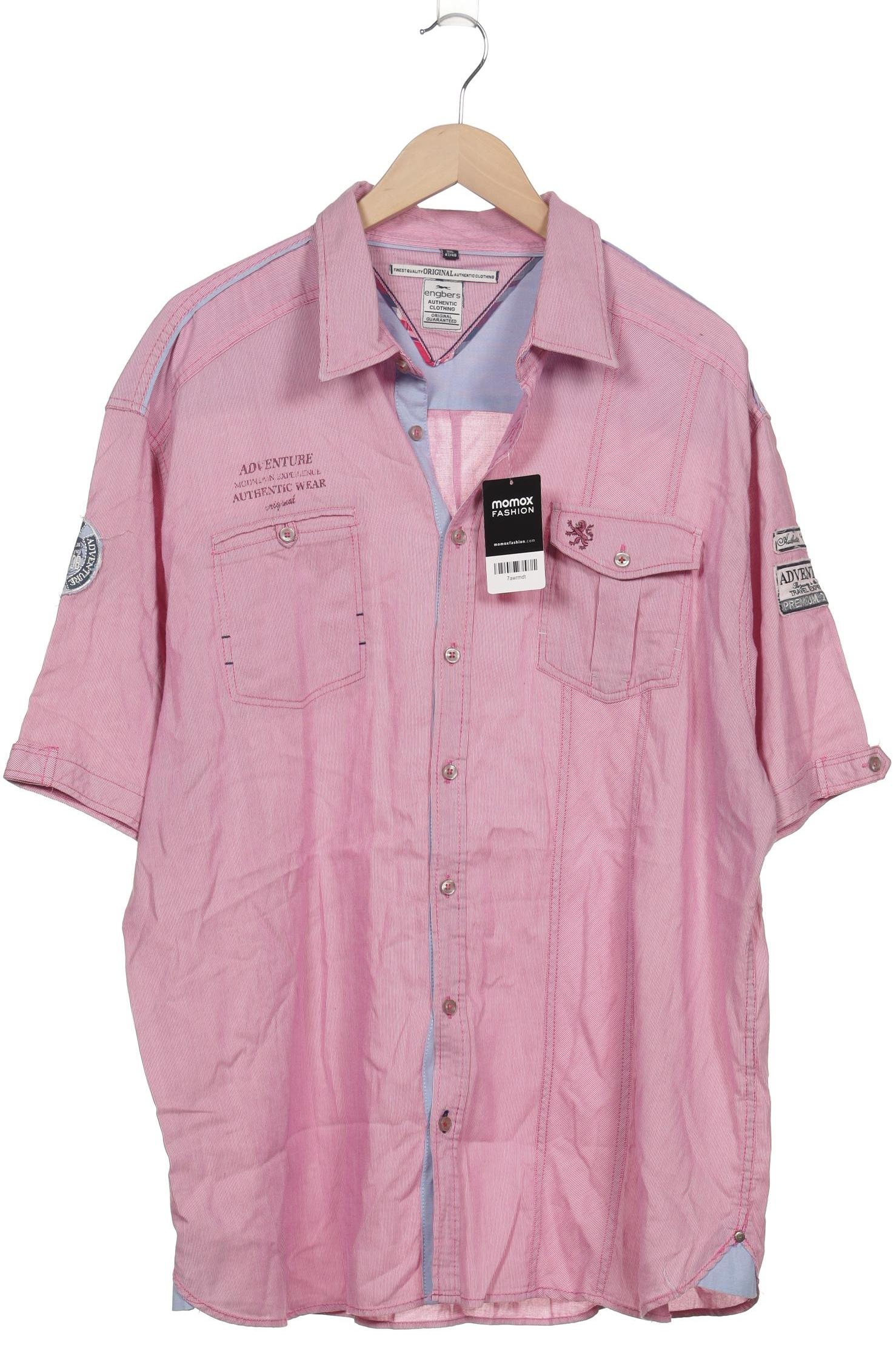 

engbers Herren Hemd, pink, Gr. 58