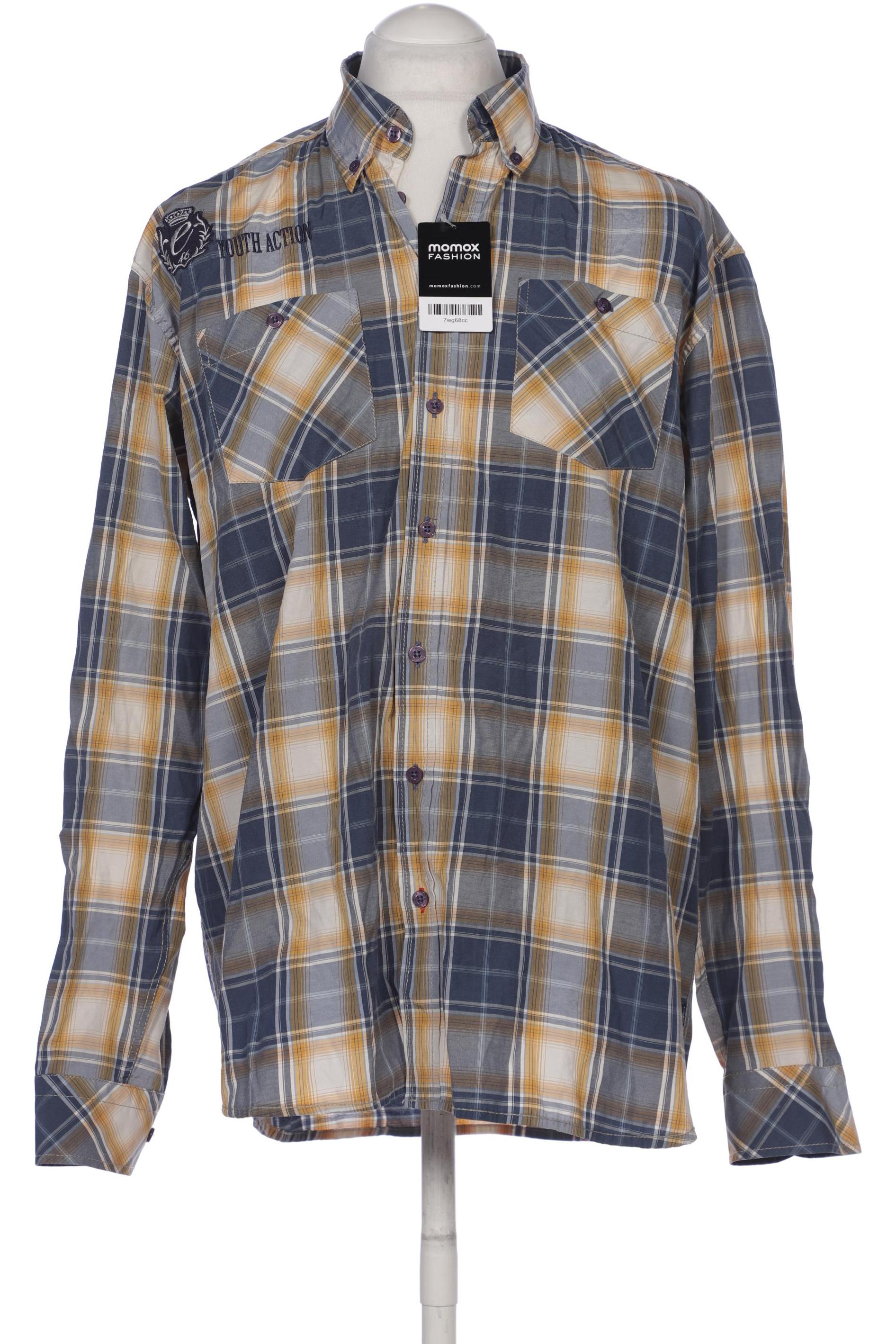 

engbers Herren Hemd, blau, Gr. 52