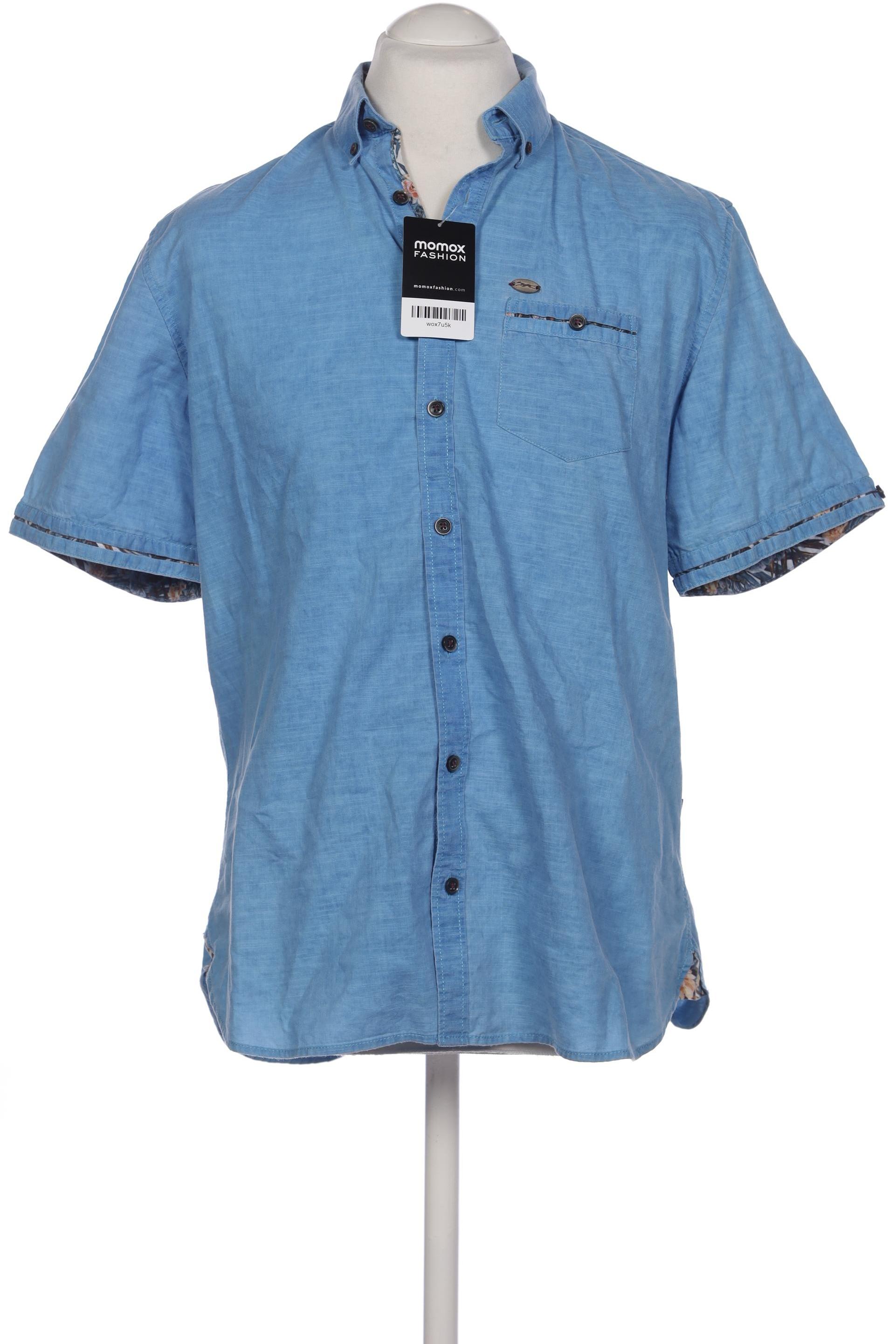 

engbers Herren Hemd, blau, Gr. 48