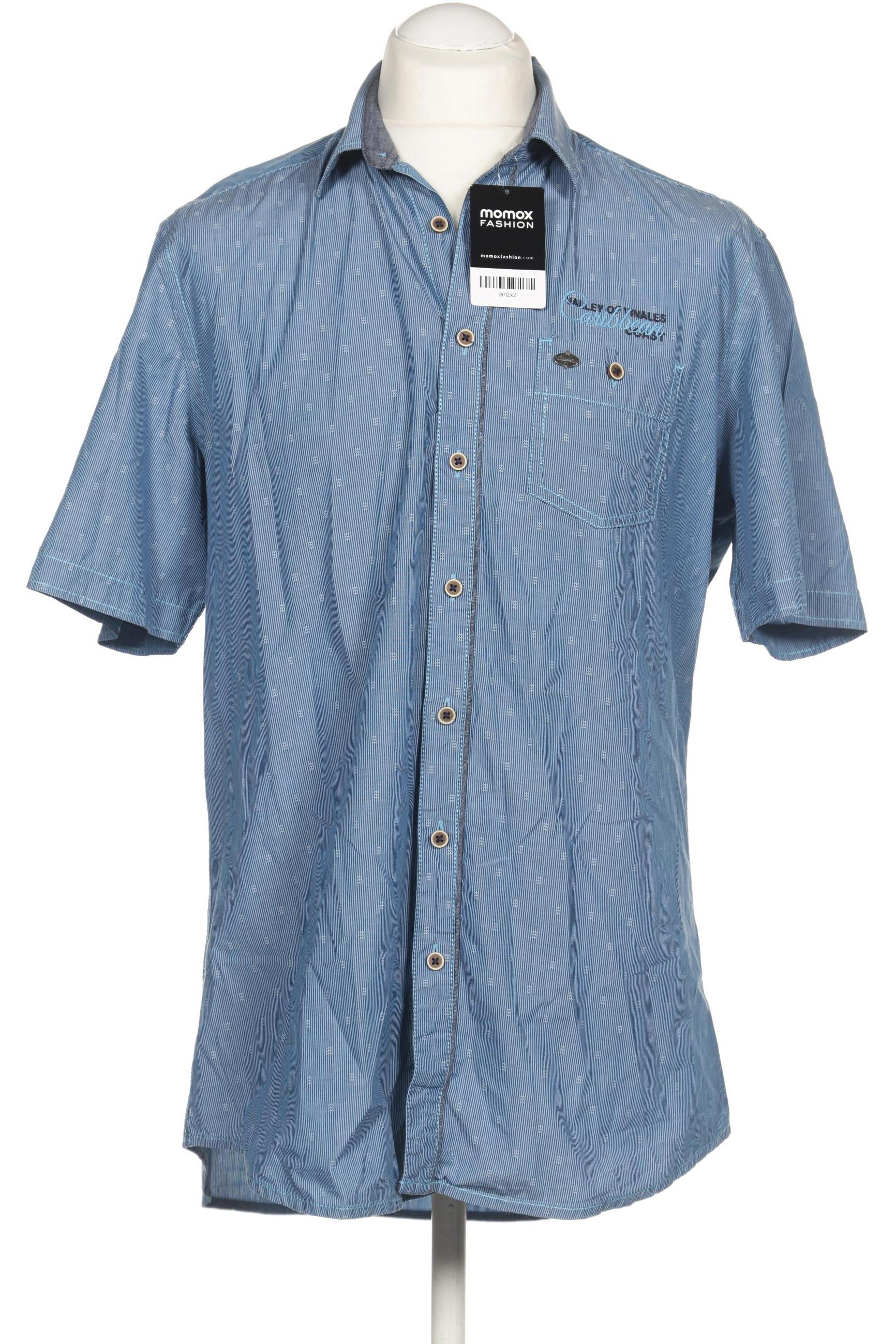 

engbers Herren Hemd, blau, Gr. 52