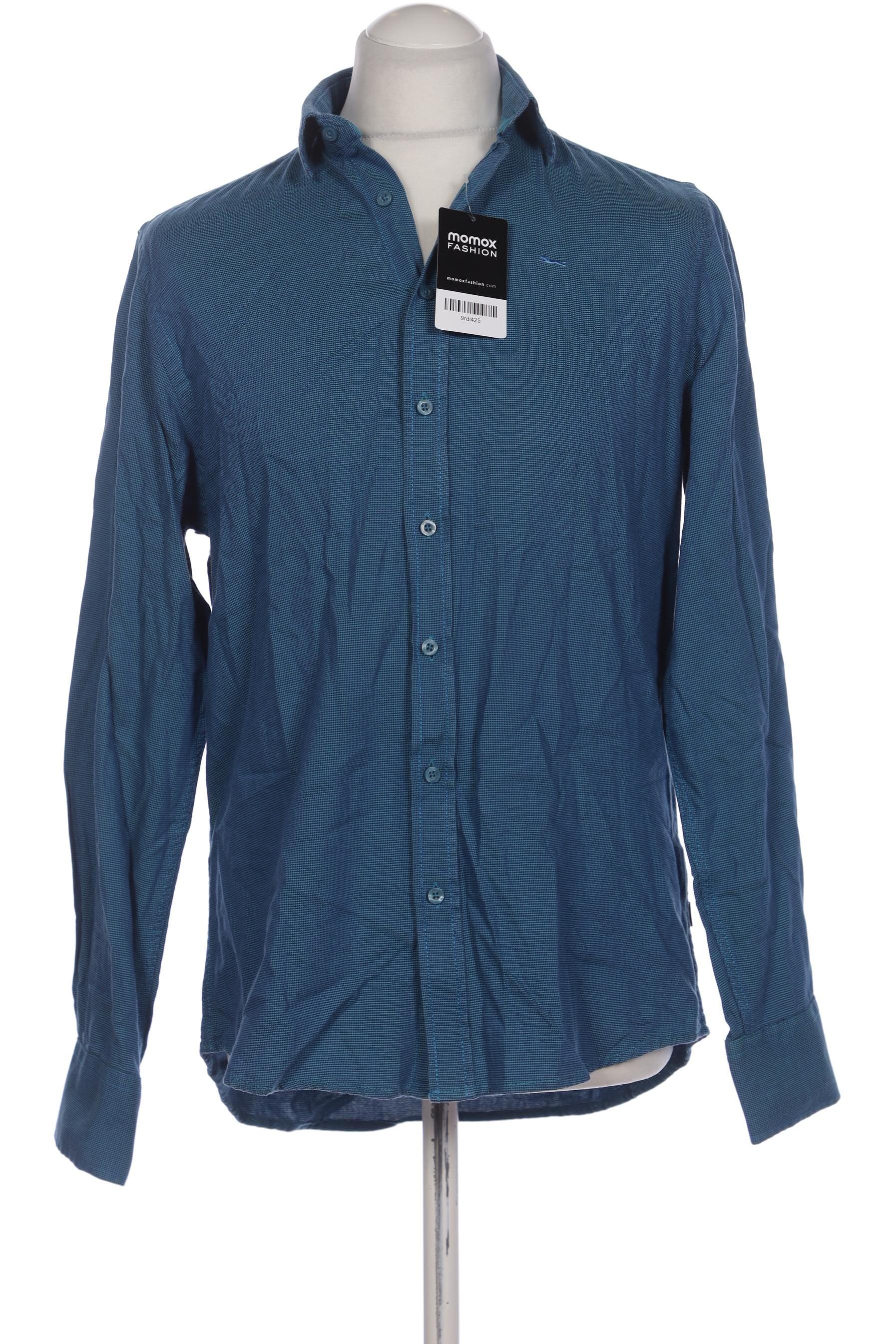 

engbers Herren Hemd, blau, Gr. 48