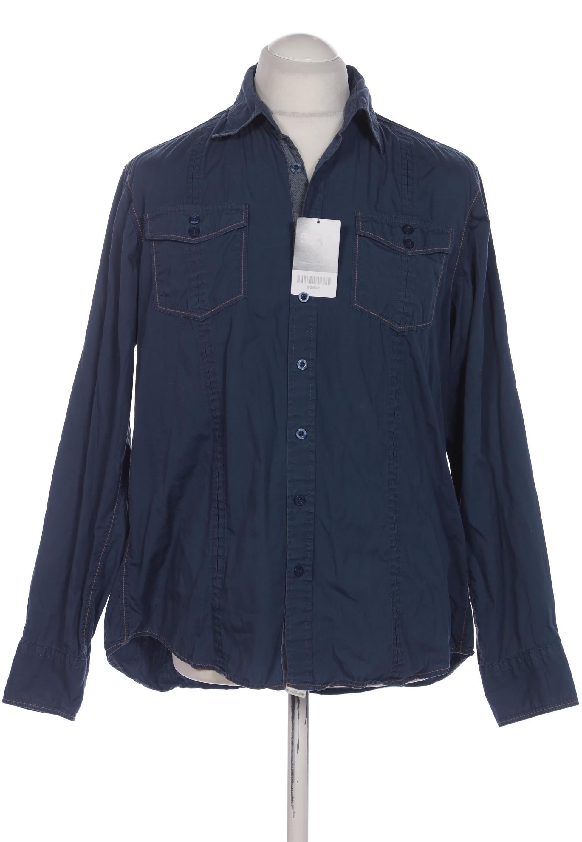 

engbers Herren Hemd, marineblau, Gr. 52