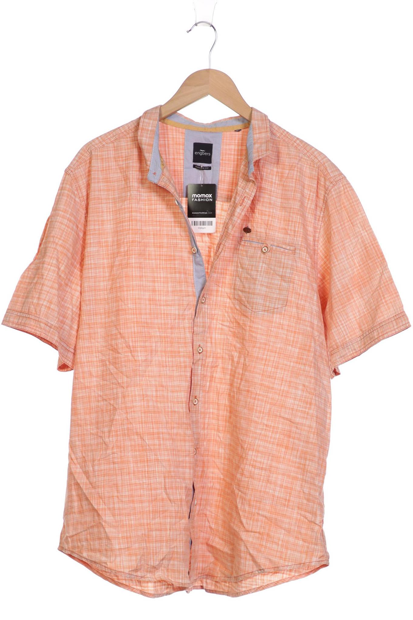 

engbers Herren Hemd, orange, Gr. 46