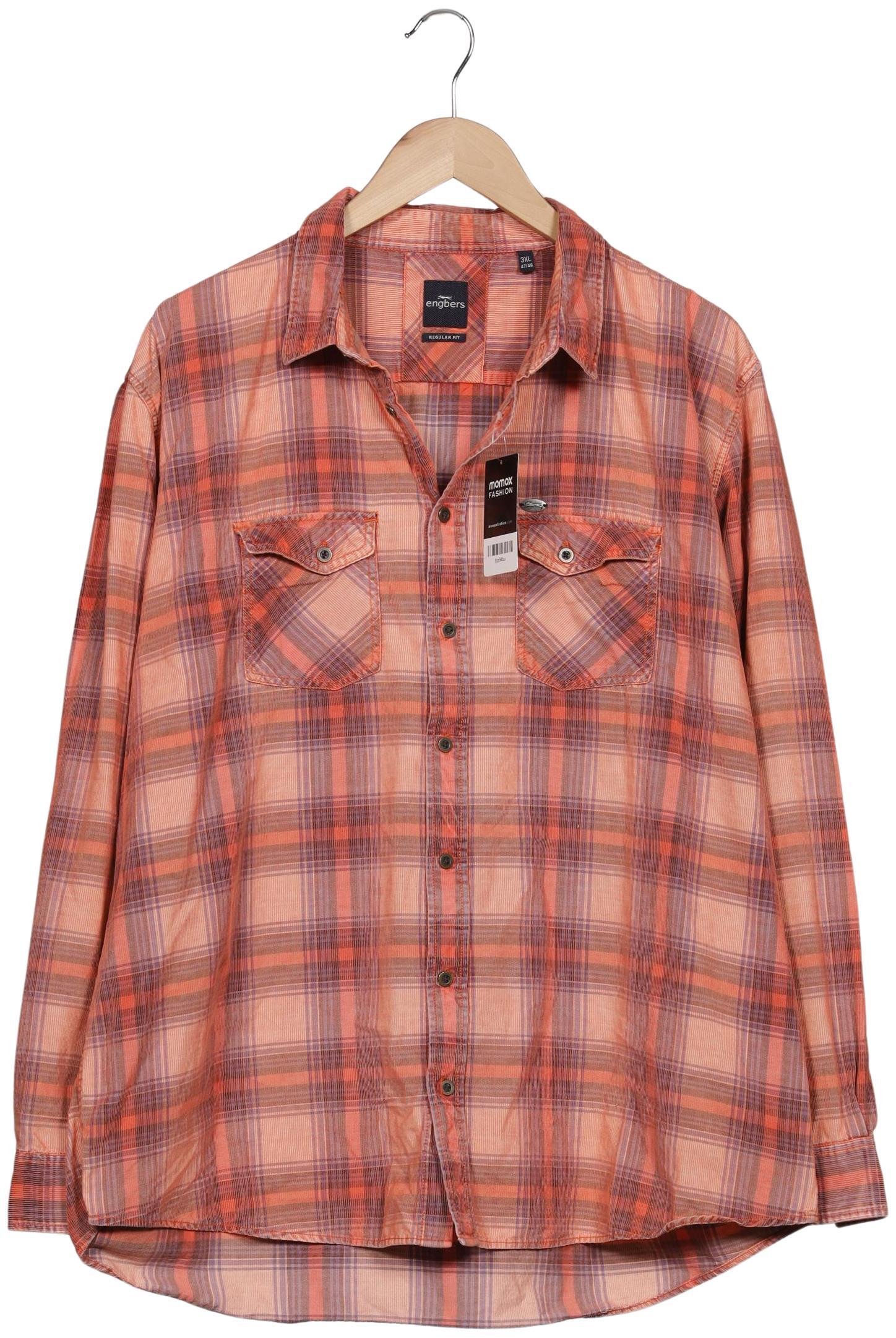 

engbers Herren Hemd, orange, Gr. 58