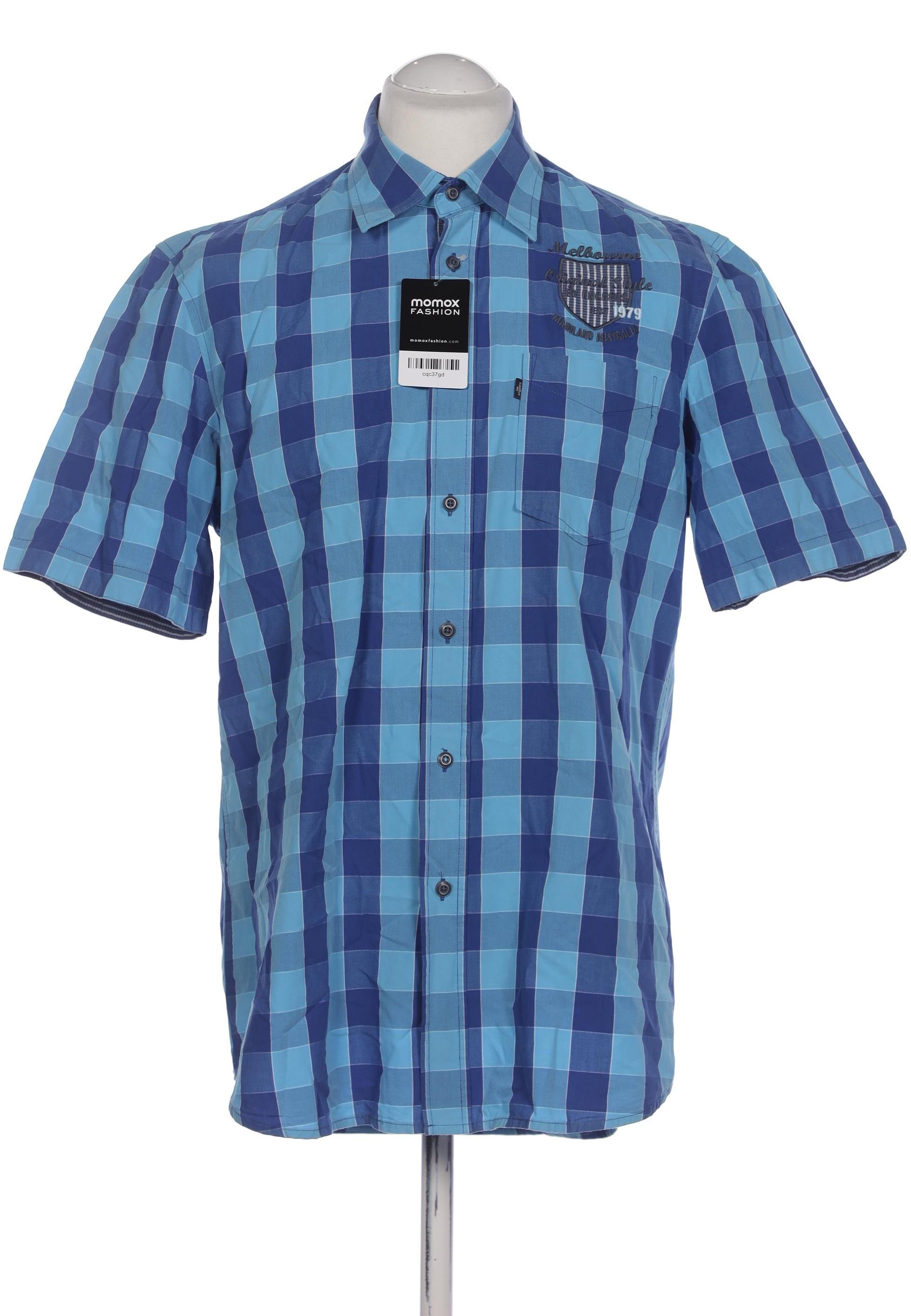 

engbers Herren Hemd, blau, Gr. 52