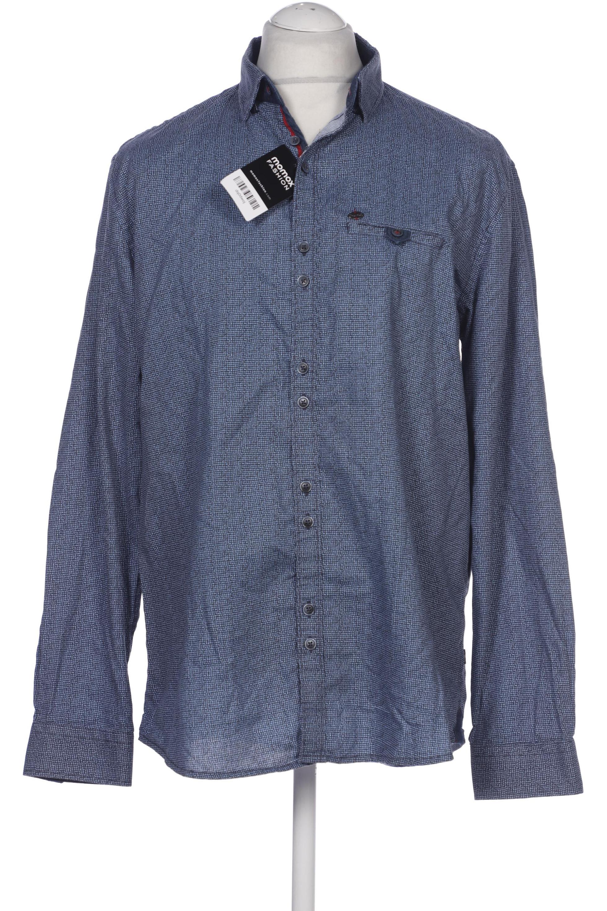 

engbers Herren Hemd, blau, Gr. 52