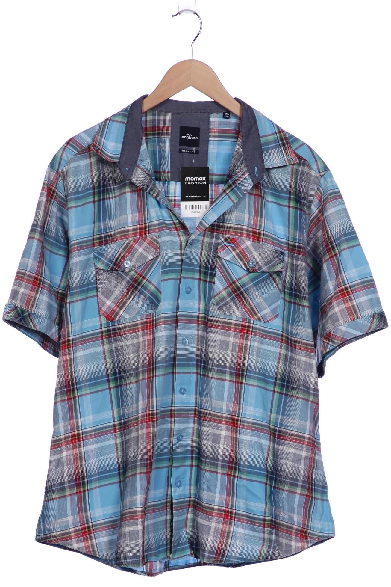 

engbers Herren Hemd, blau, Gr. 56