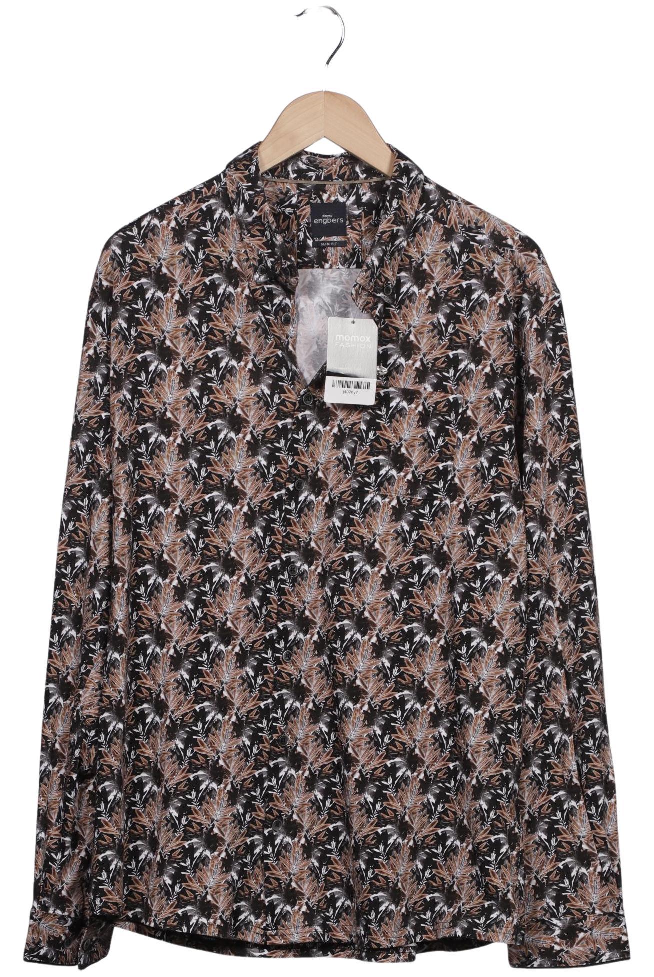 

engbers Herren Hemd, braun, Gr. 56
