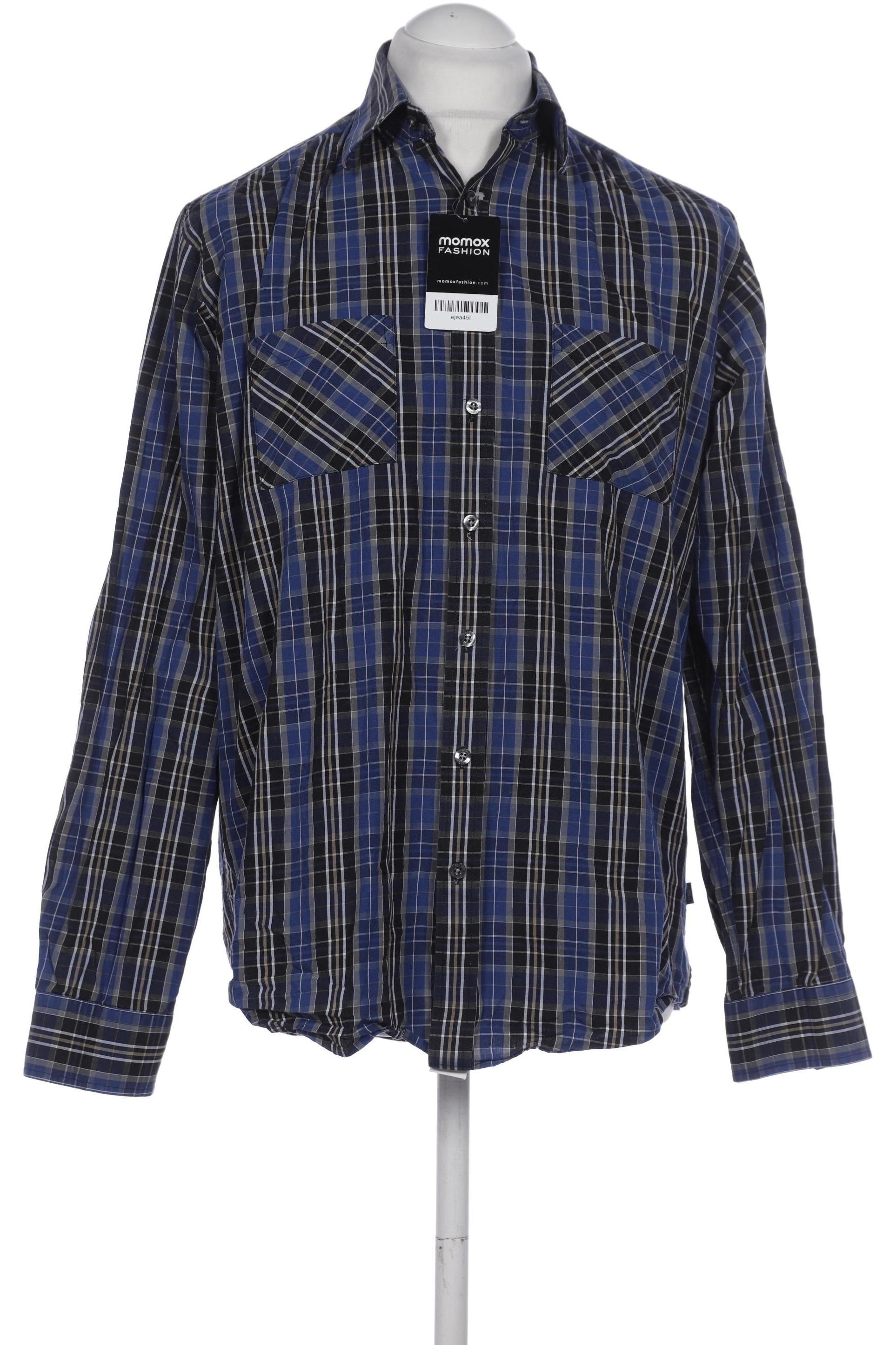 

engbers Herren Hemd, marineblau, Gr. 48