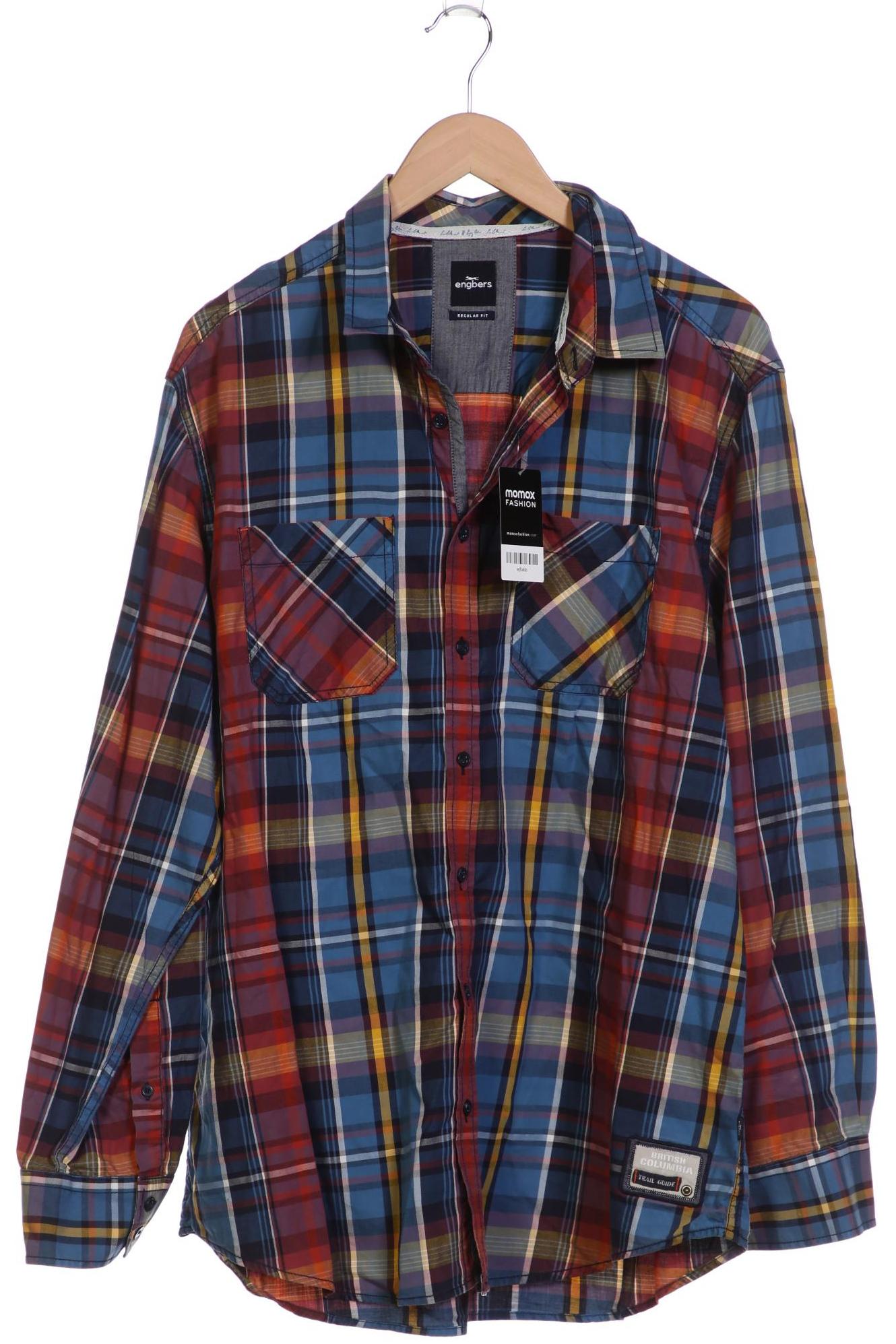 

engbers Herren Hemd, blau, Gr. 58