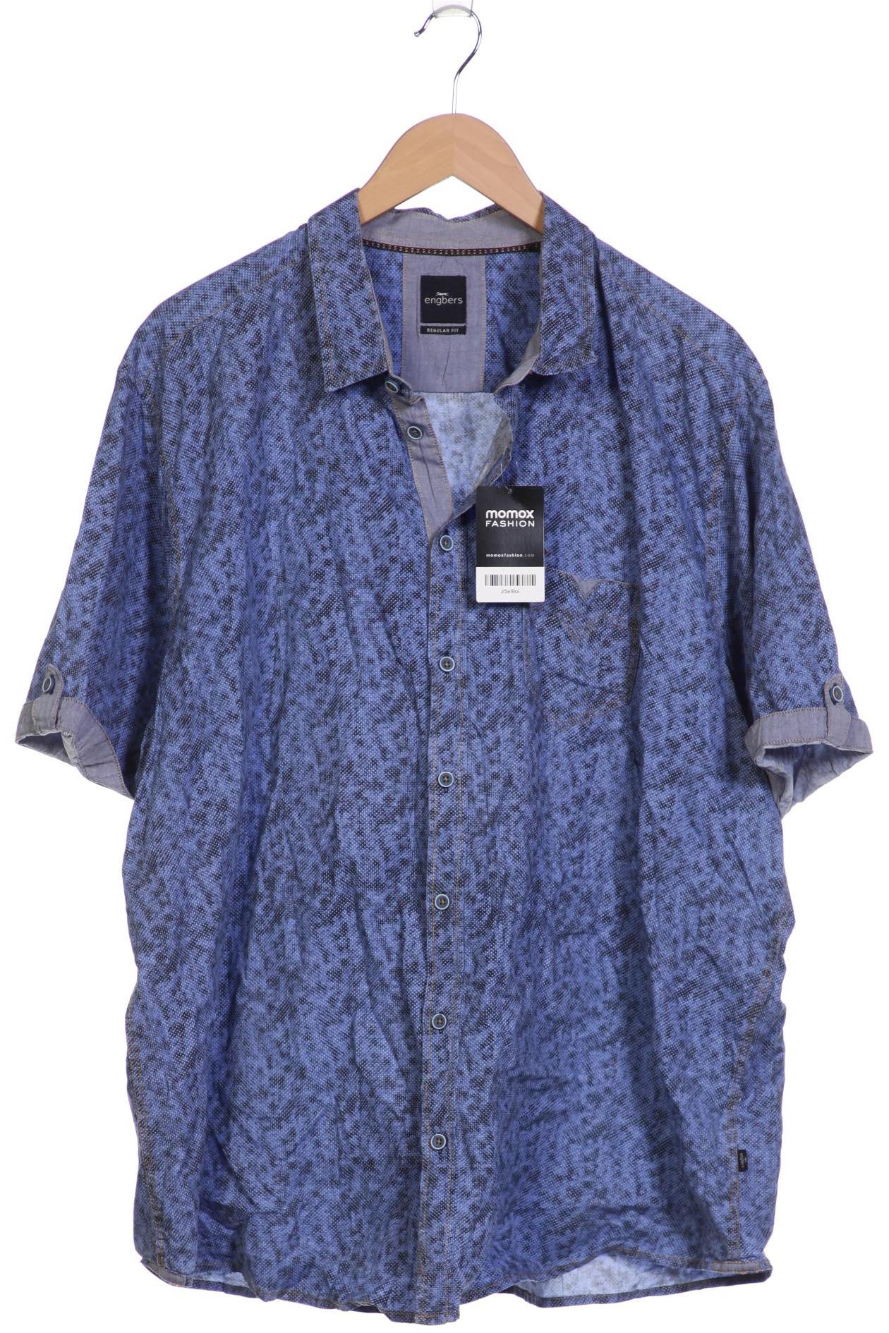 

engbers Herren Hemd, blau, Gr. 60