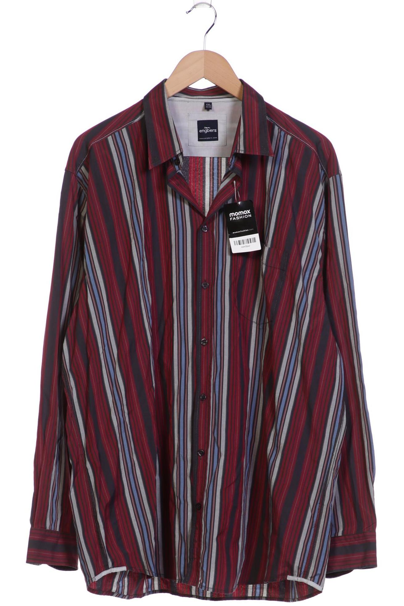 

engbers Herren Hemd, bordeaux, Gr. 56