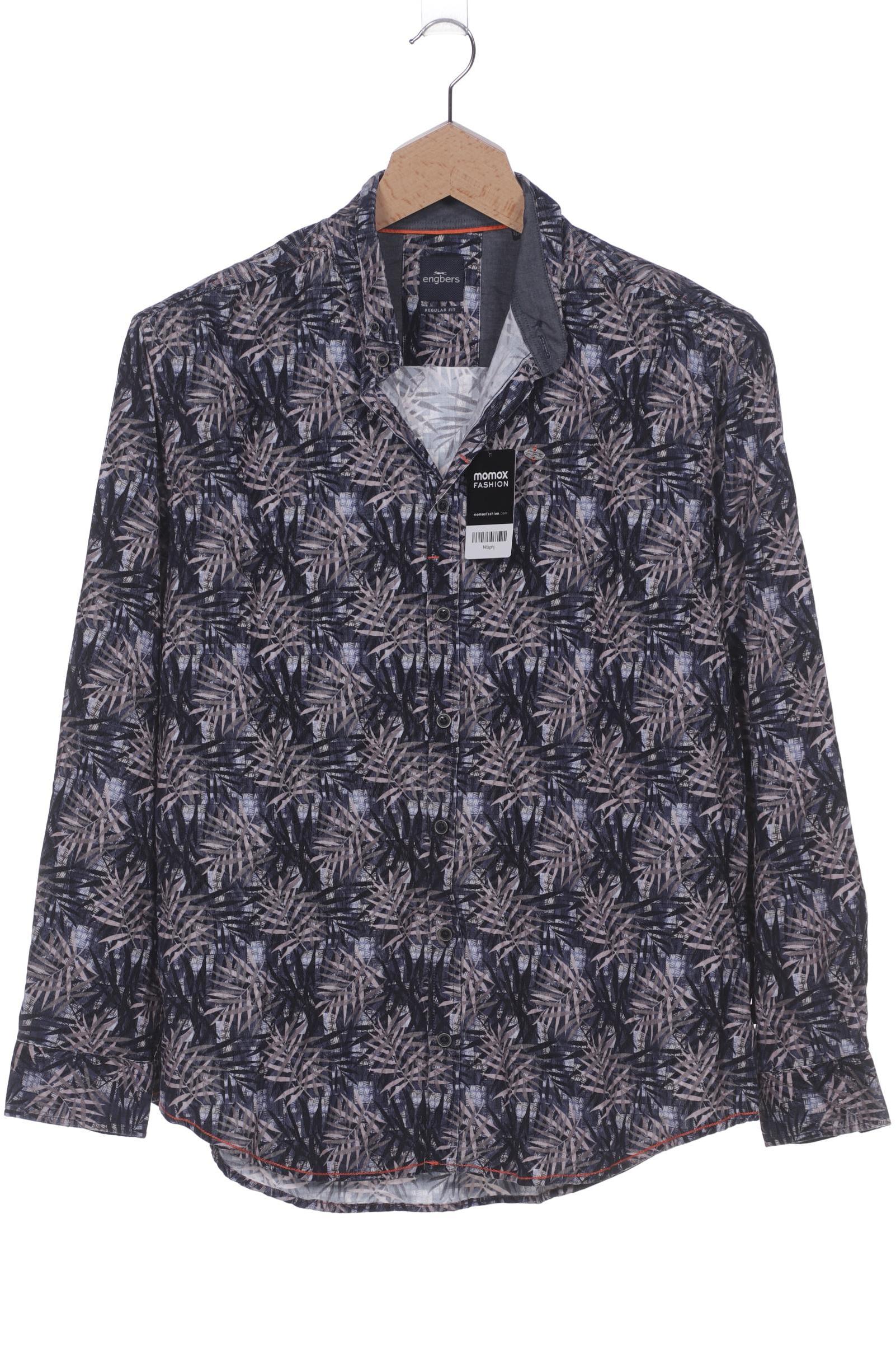 

engbers Herren Hemd, marineblau, Gr. 56
