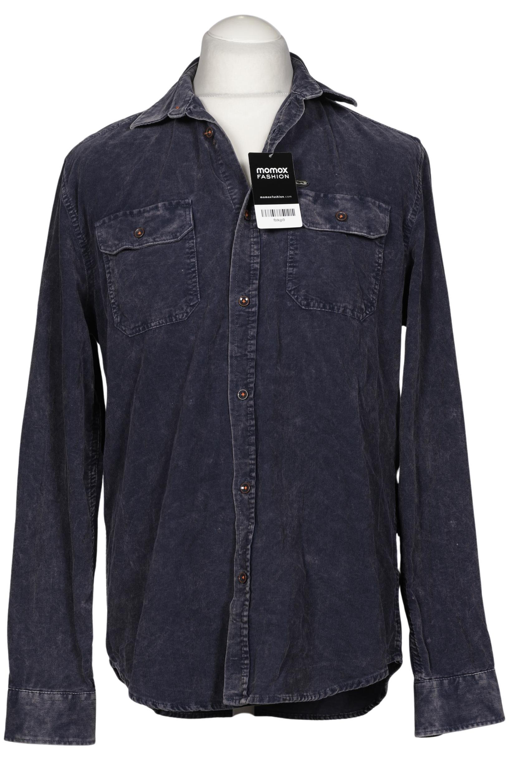 

engbers Herren Hemd, marineblau, Gr. 48