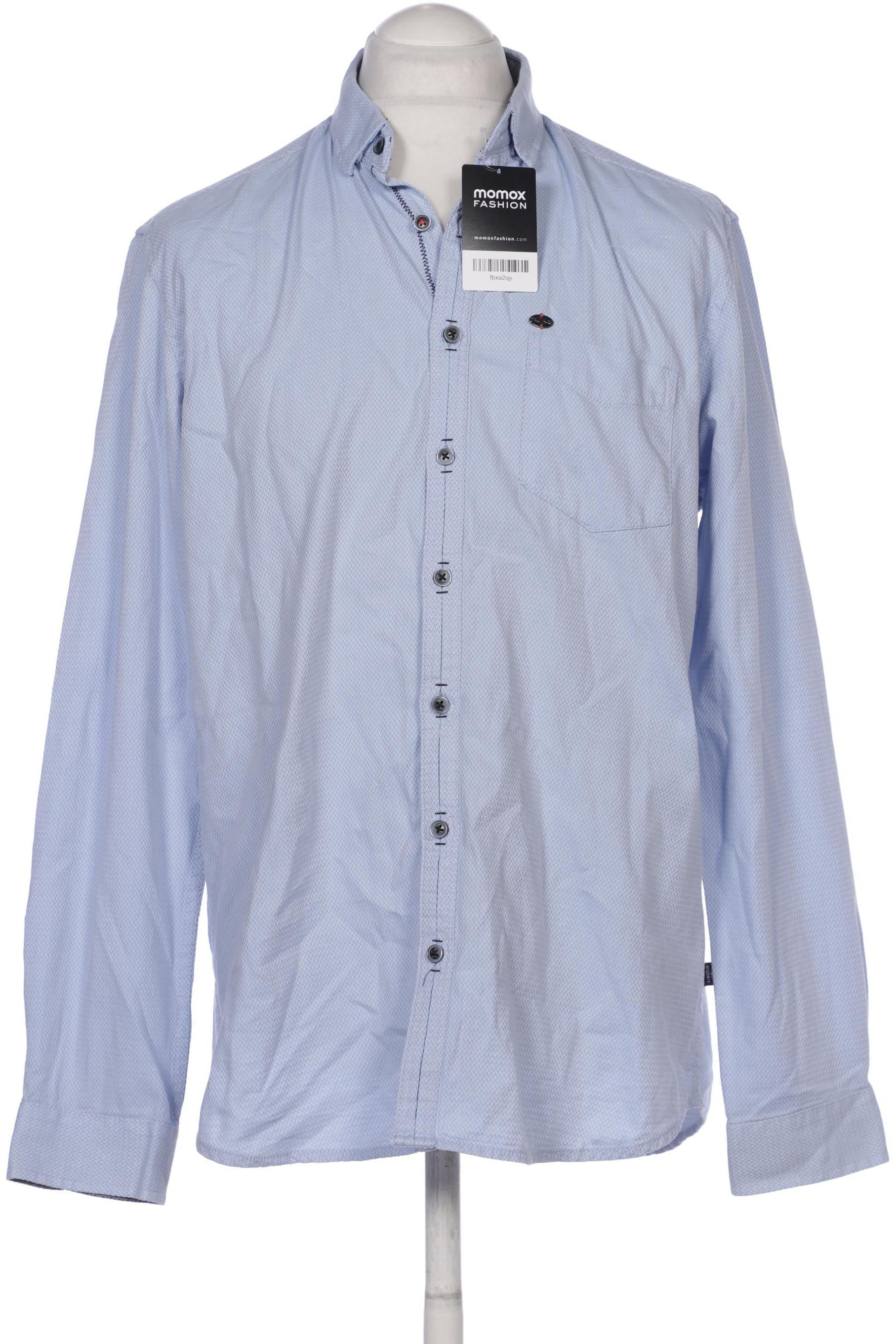 

engbers Herren Hemd, blau, Gr. 52