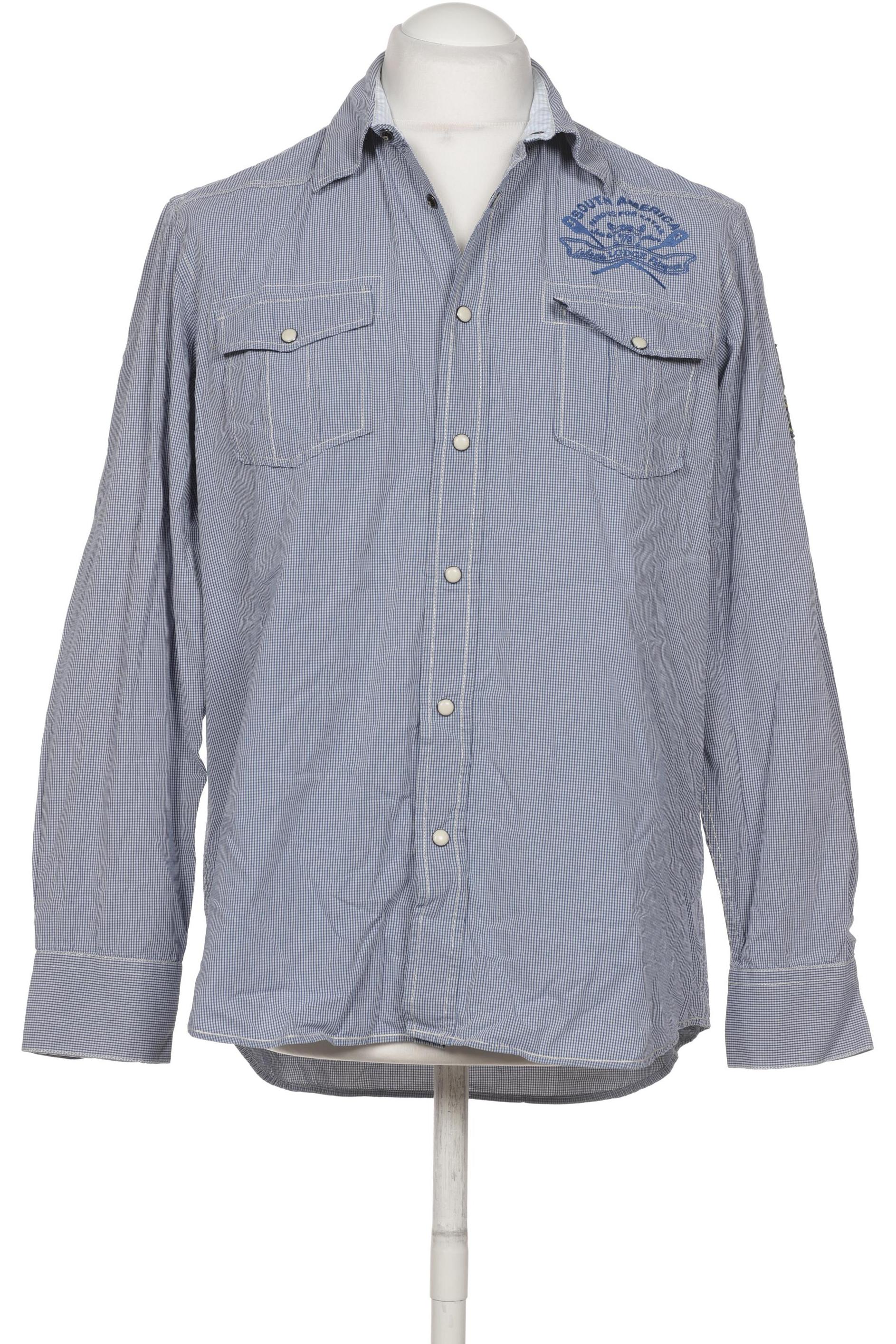 

engbers Herren Hemd, blau, Gr. 52