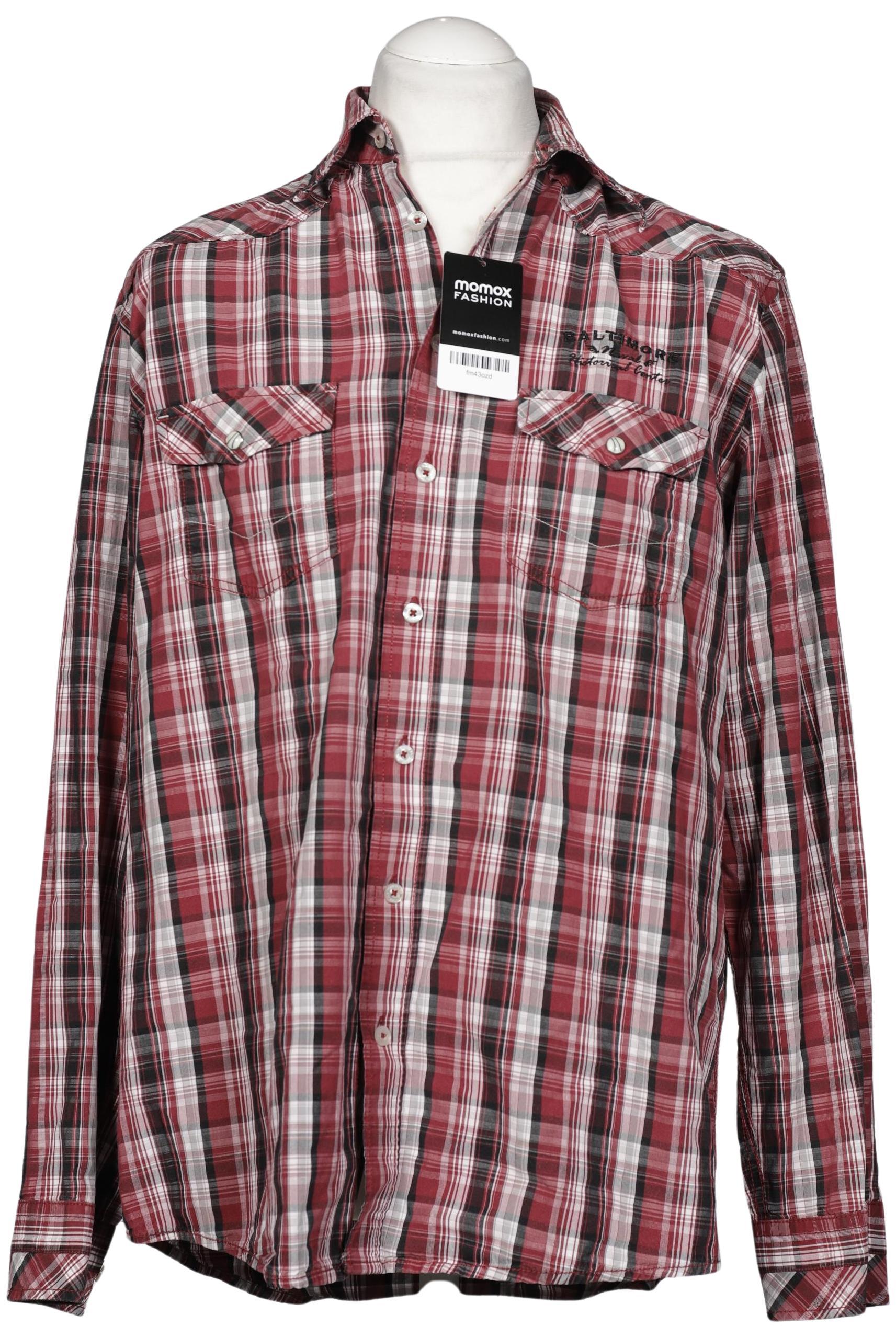 

engbers Herren Hemd, bordeaux, Gr. 52