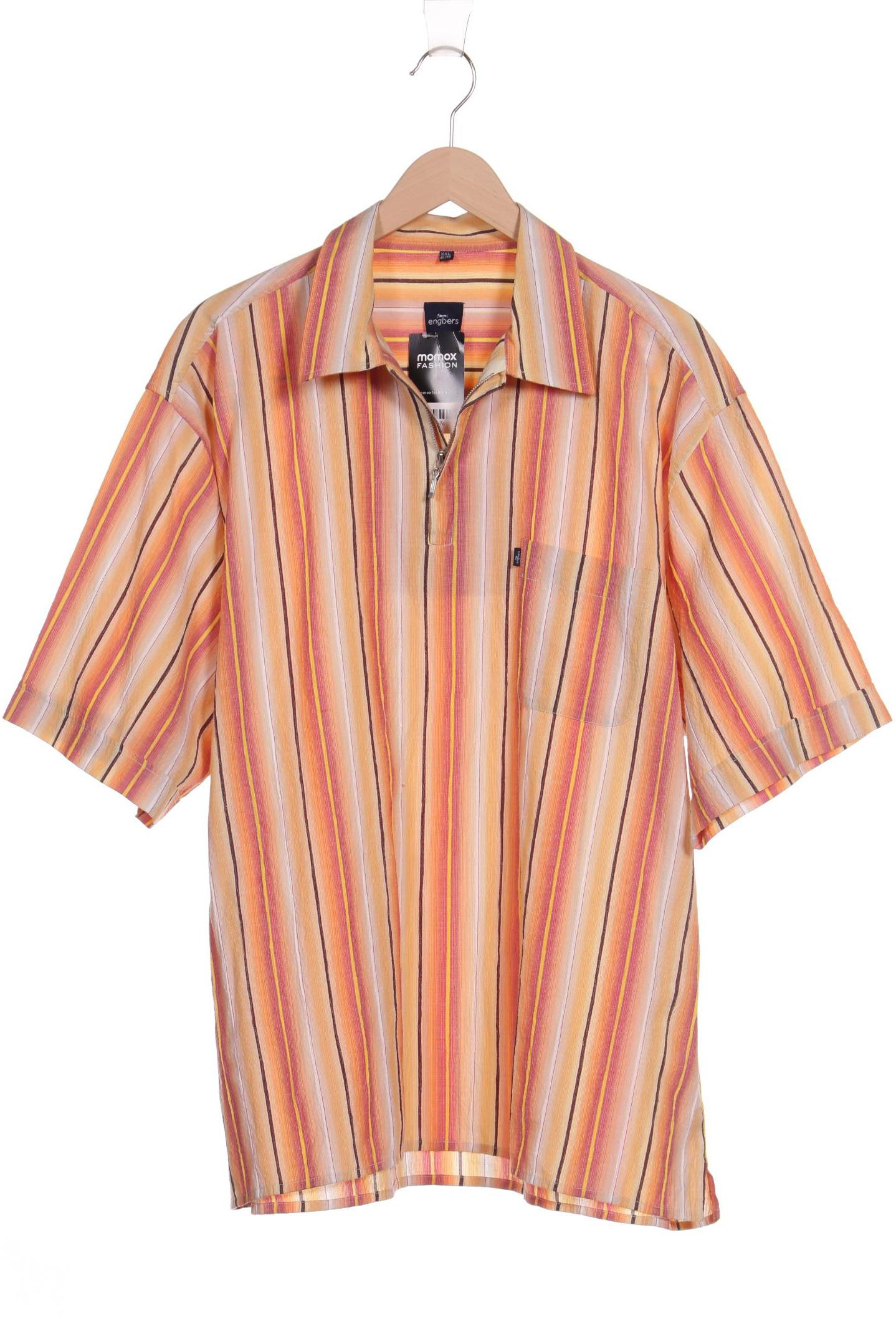 

engbers Herren Hemd, orange, Gr. 56