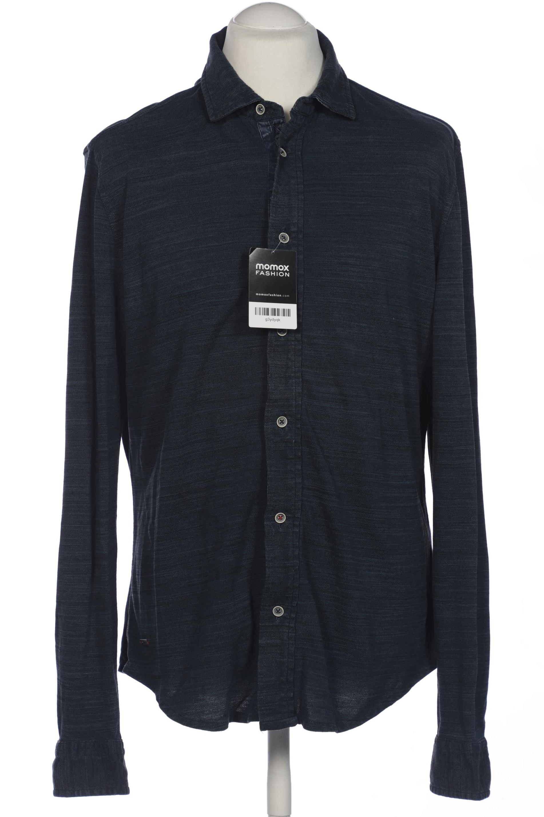 

engbers Herren Hemd, marineblau, Gr. 52
