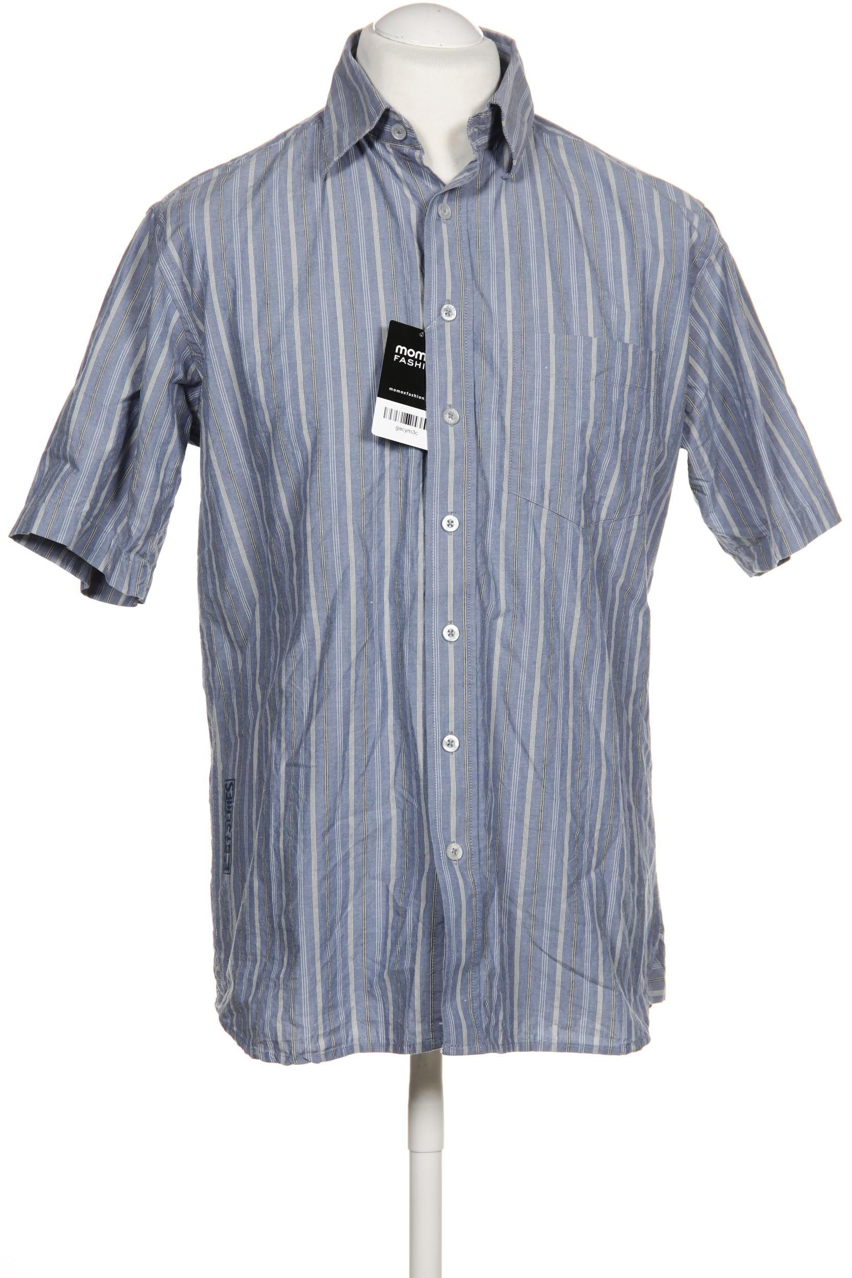 

engbers Herren Hemd, blau, Gr. 48