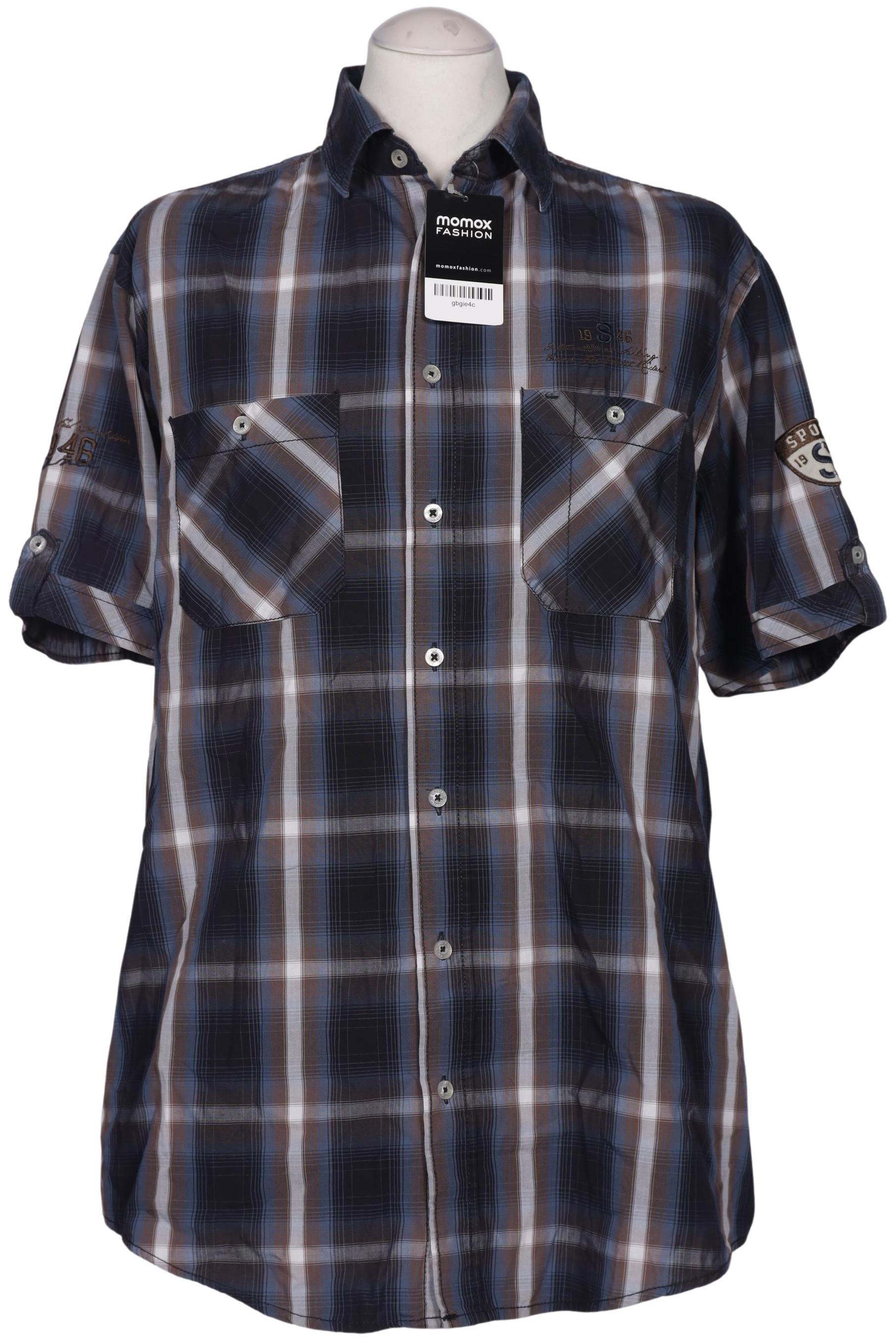 

engbers Herren Hemd, marineblau, Gr. 48