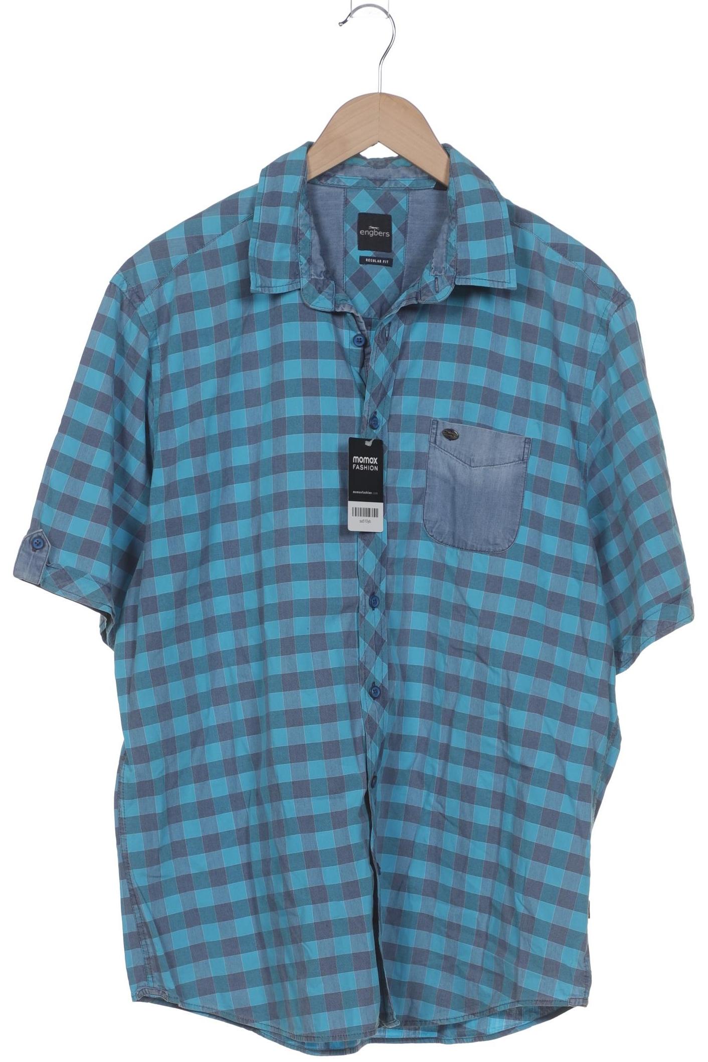 

engbers Herren Hemd, türkis, Gr. 56