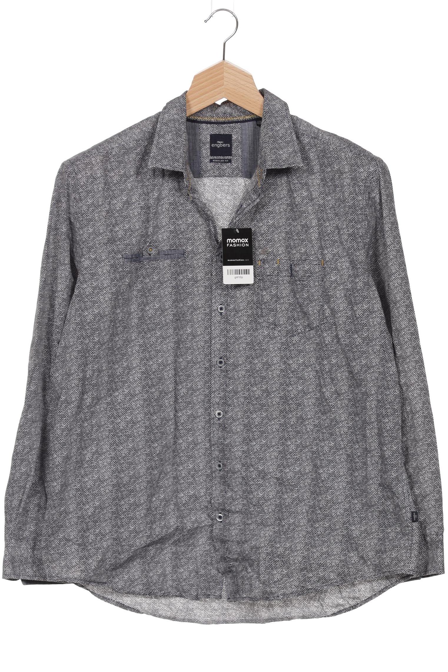 

engbers Herren Hemd, marineblau, Gr. 56