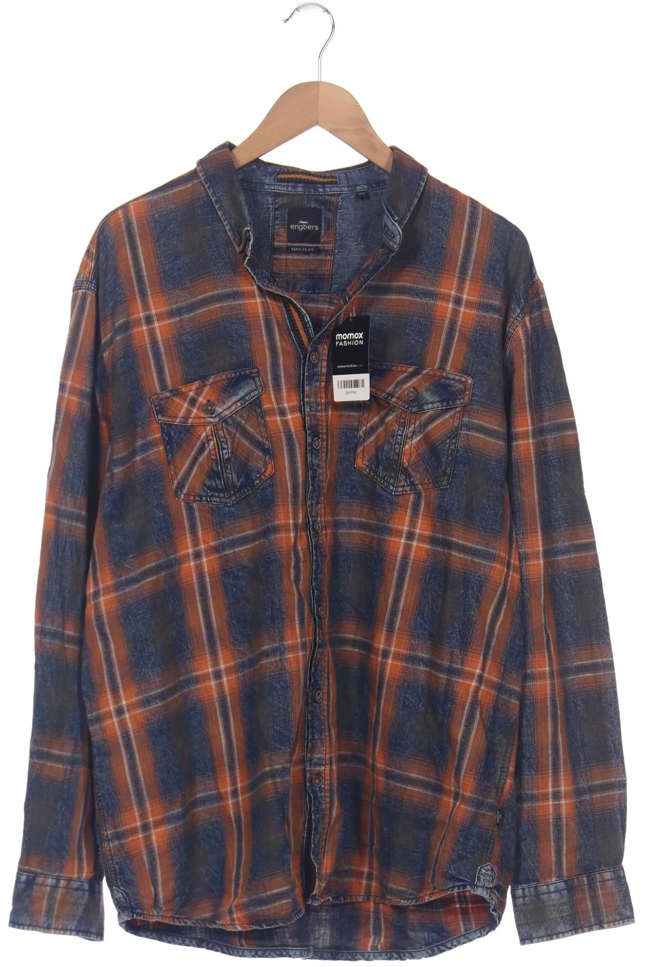 

engbers Herren Hemd, blau, Gr. 56
