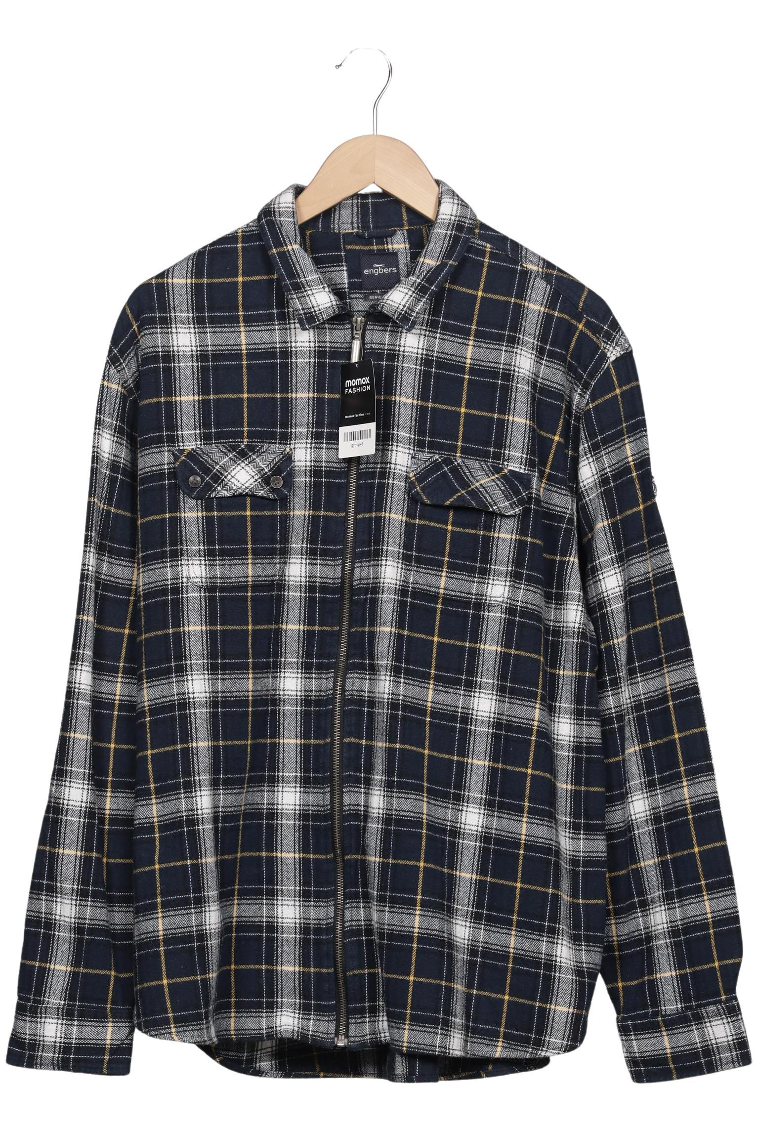 

engbers Herren Hemd, marineblau, Gr. 56