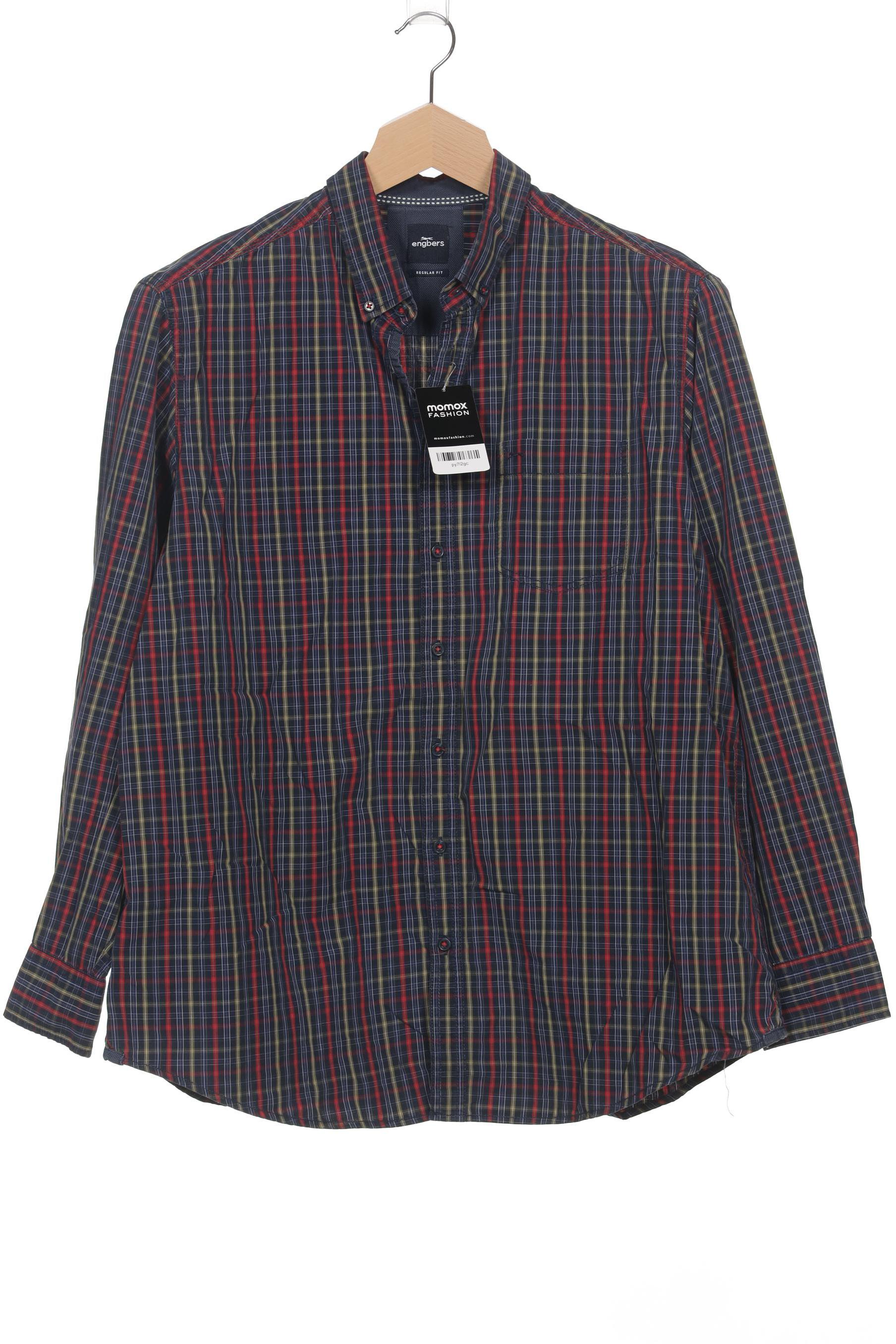 

engbers Herren Hemd, marineblau, Gr. 56