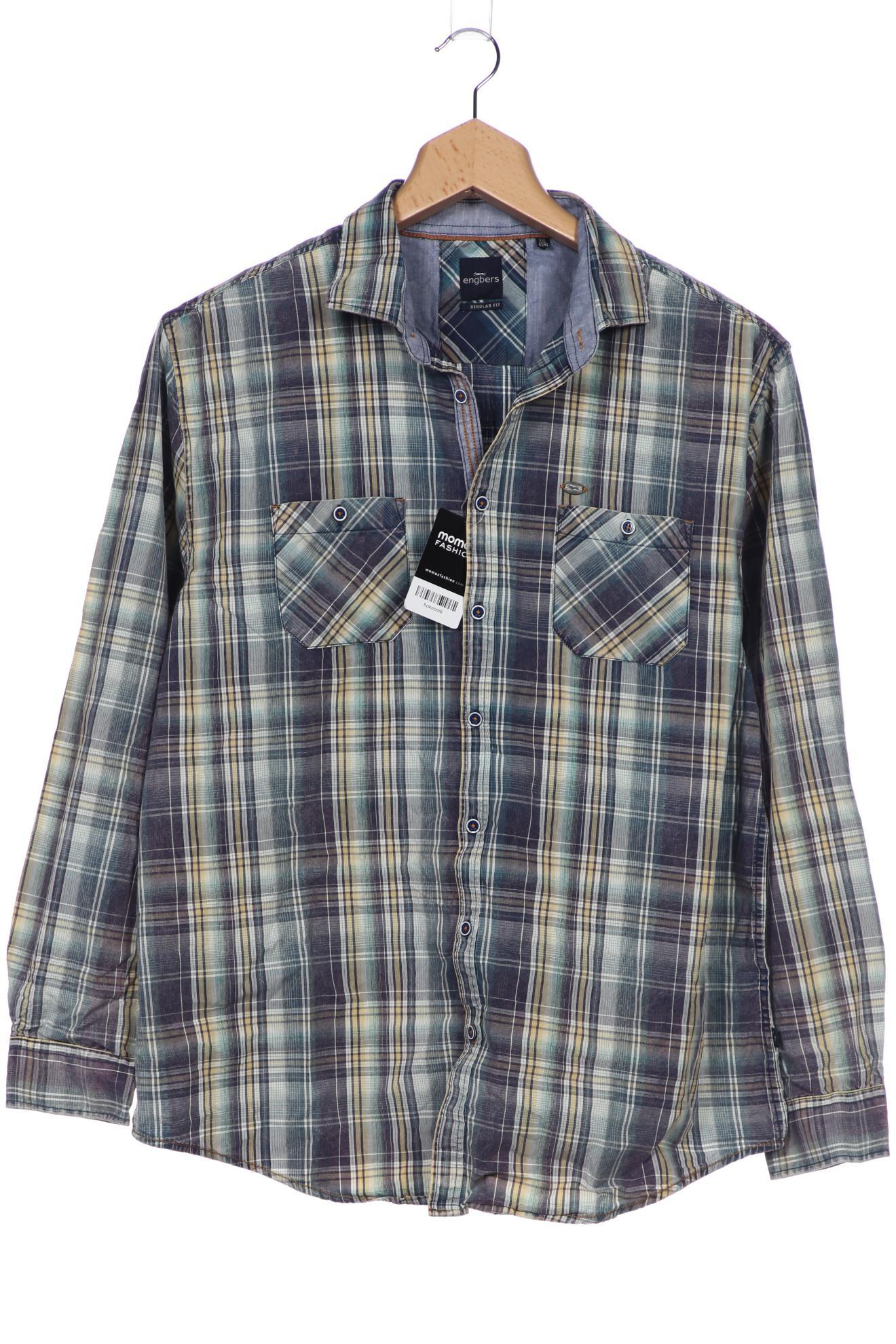 

engbers Herren Hemd, blau, Gr. 56