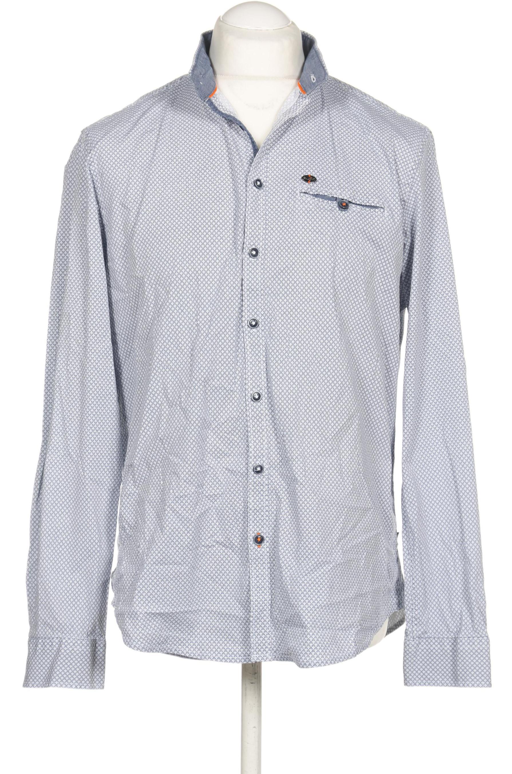

engbers Herren Hemd, blau, Gr. 52