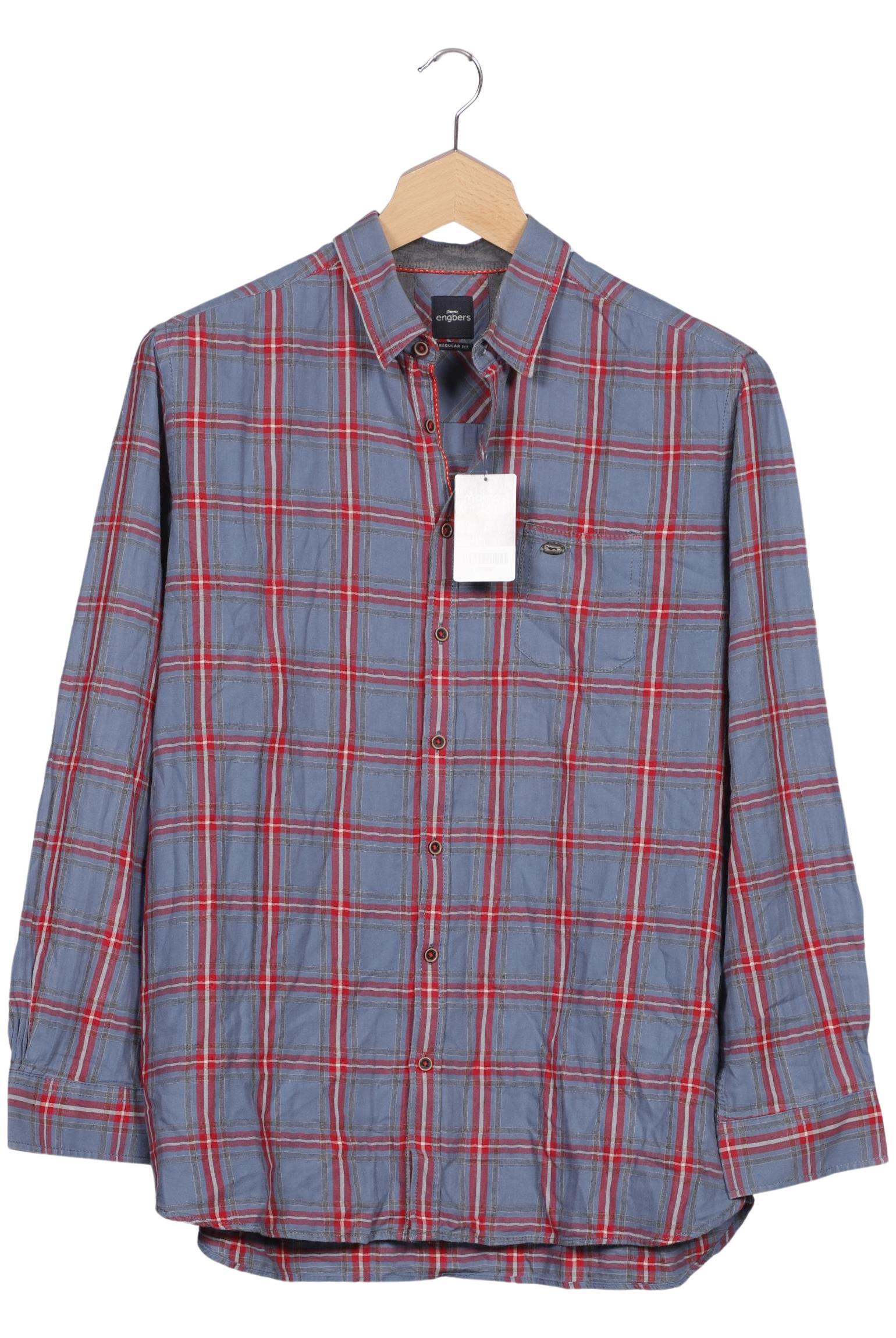 

engbers Herren Hemd, blau, Gr. 56