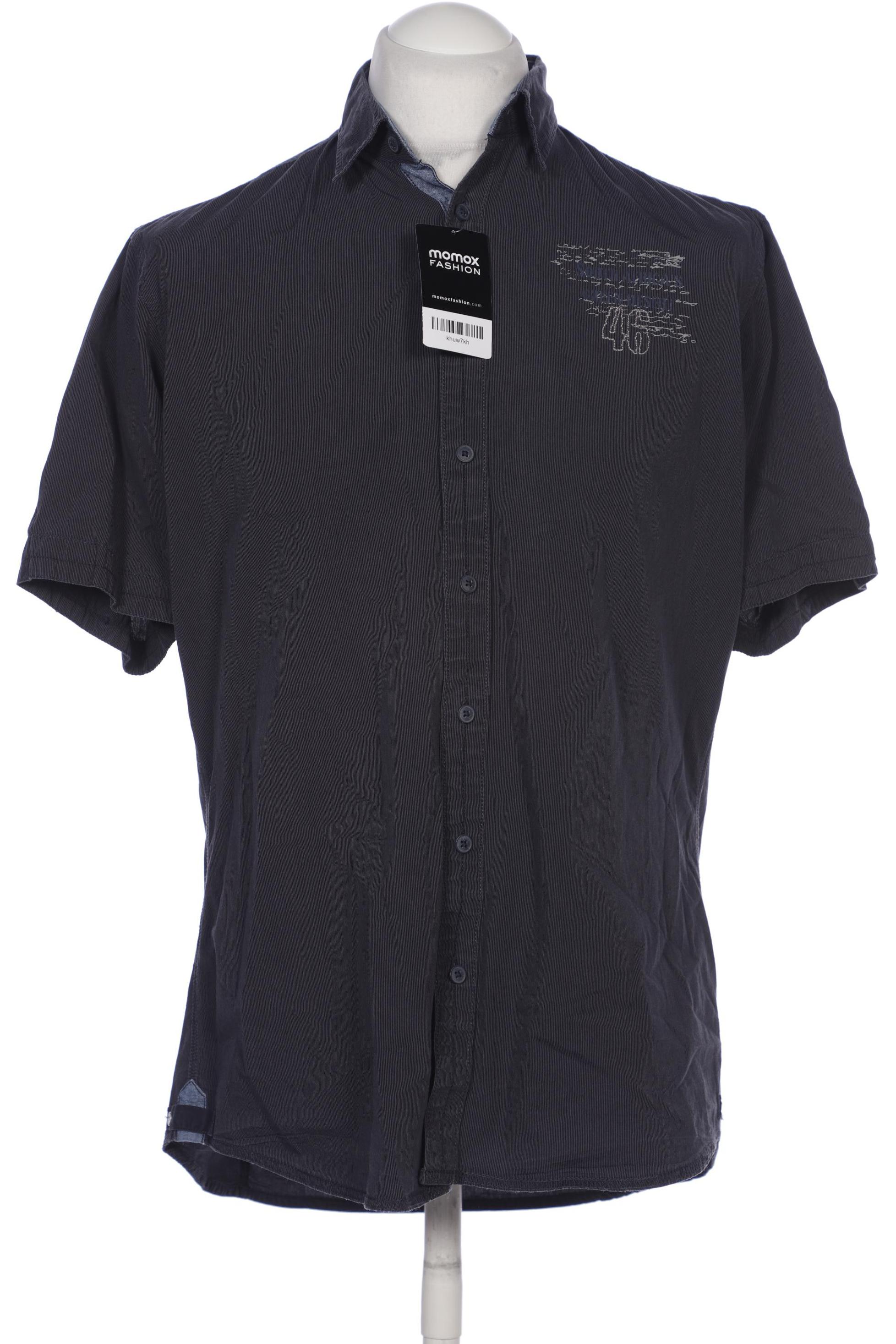 

engbers Herren Hemd, marineblau, Gr. 48