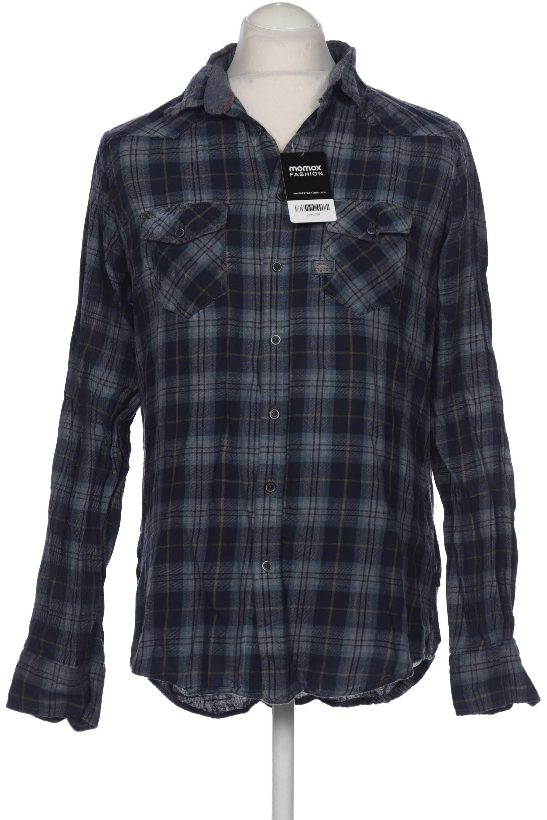 

engbers Herren Hemd, marineblau, Gr. 52