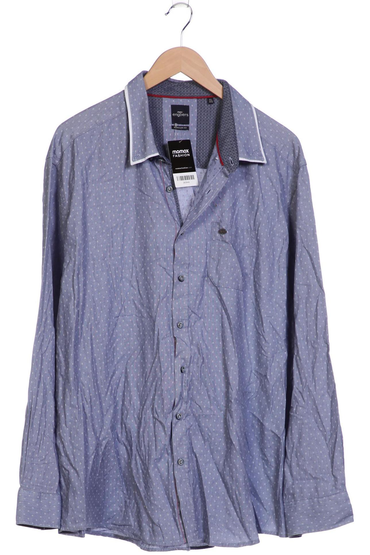 

engbers Herren Hemd, blau, Gr. 60