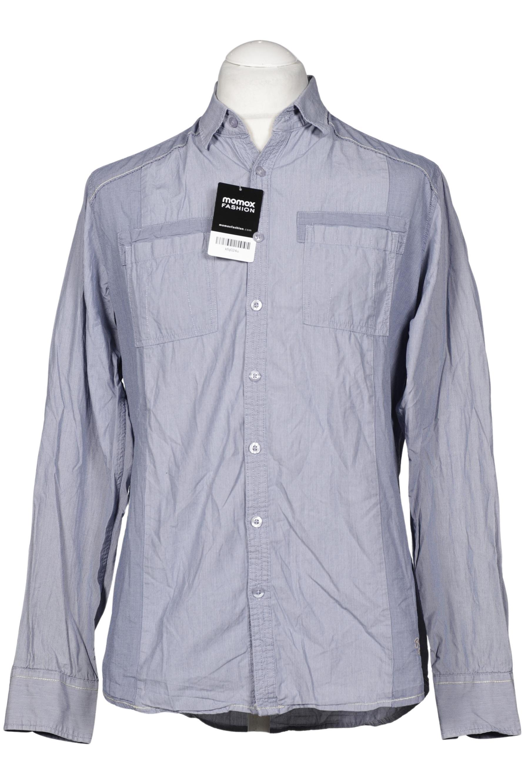 

engbers Herren Hemd, blau, Gr. 48